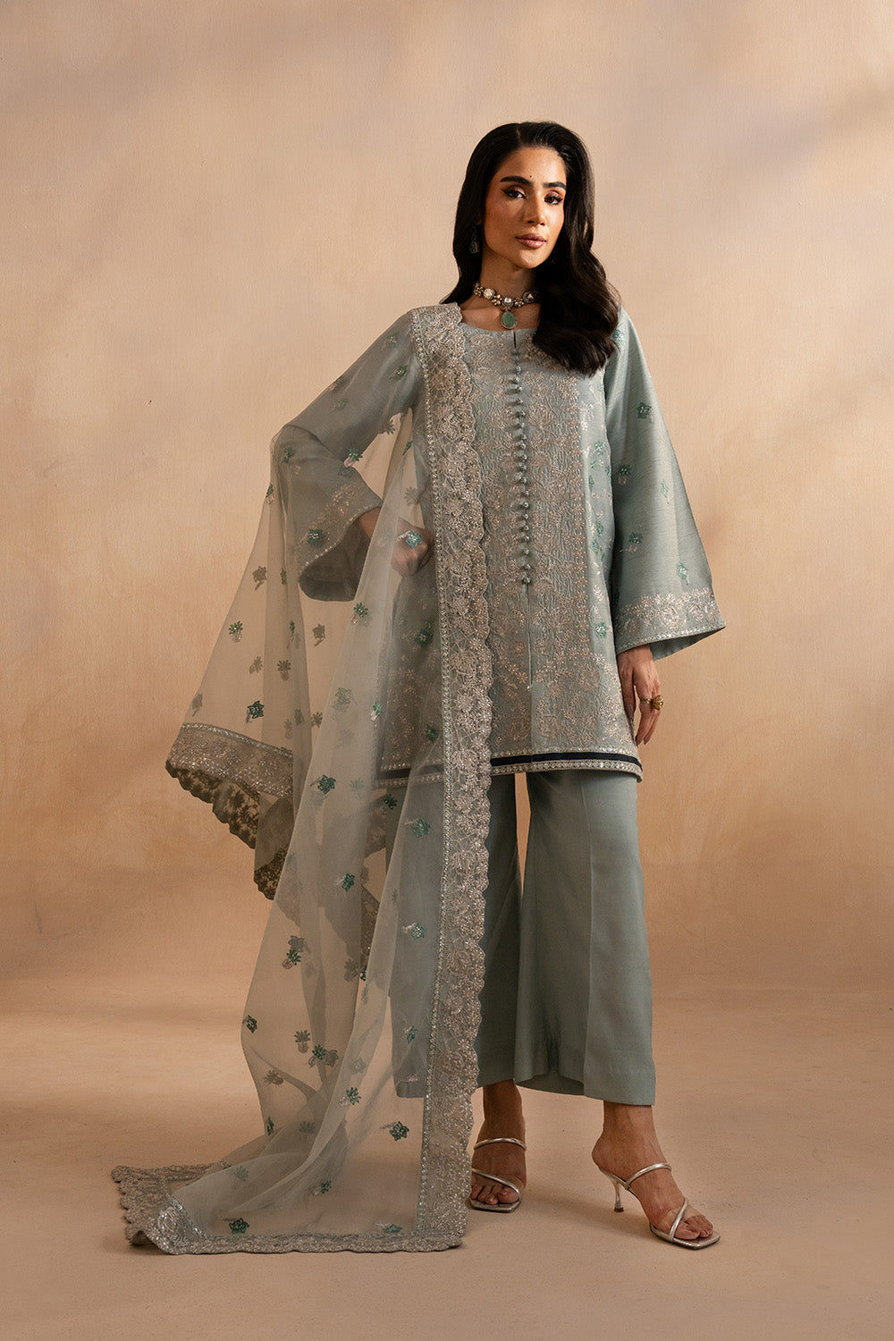 Maryum N Maria | Dhahab 25 | EVELYN - MS50268 by Maryam N Maria - Designer Dress - Type: Ladies Clothes - Available at Libayah - 100% Original