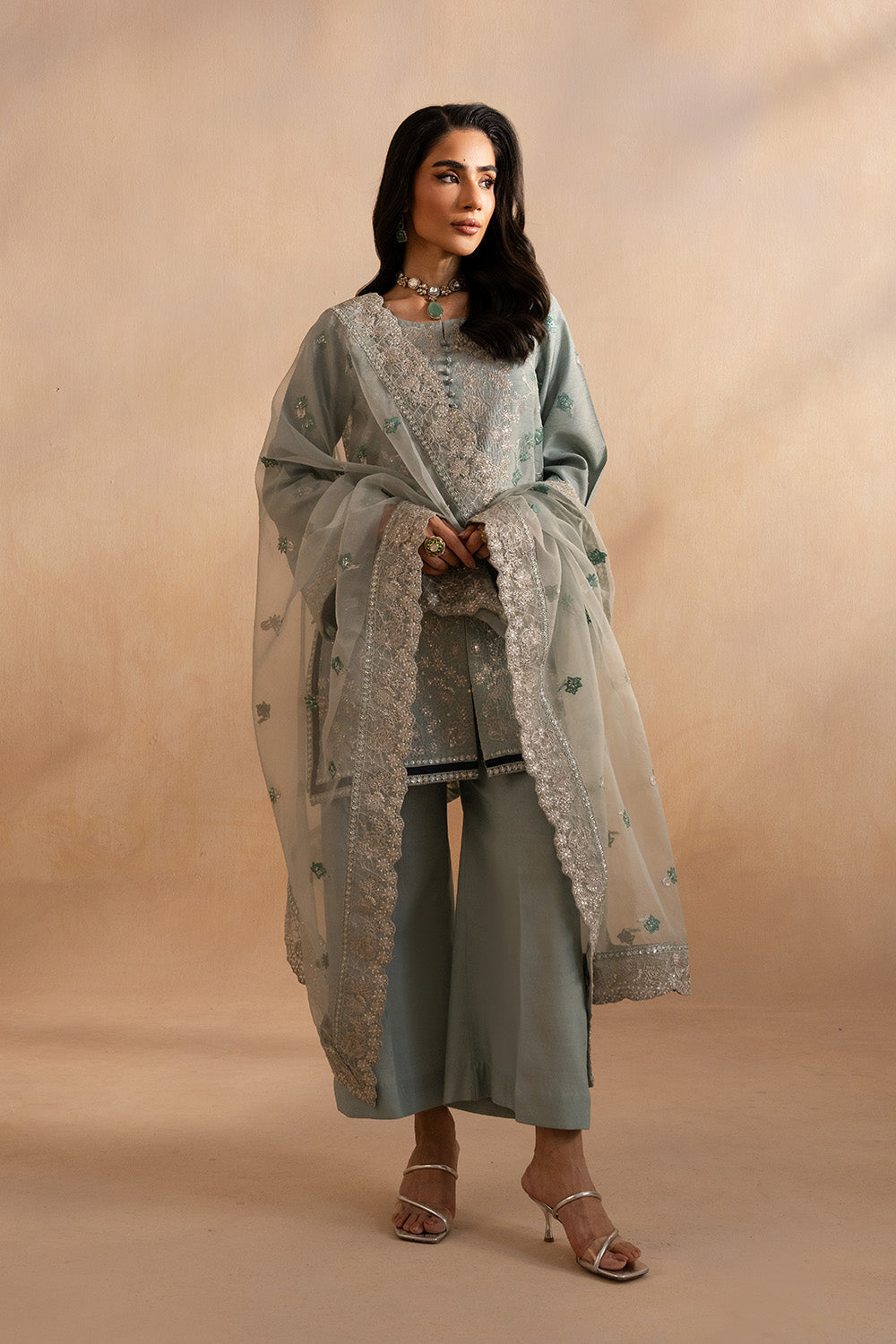 Maryum N Maria | Dhahab 25 | EVELYN - MS50268 by Maryam N Maria - Designer Dress - Type: Ladies Clothes - Available at Libayah - 100% Original