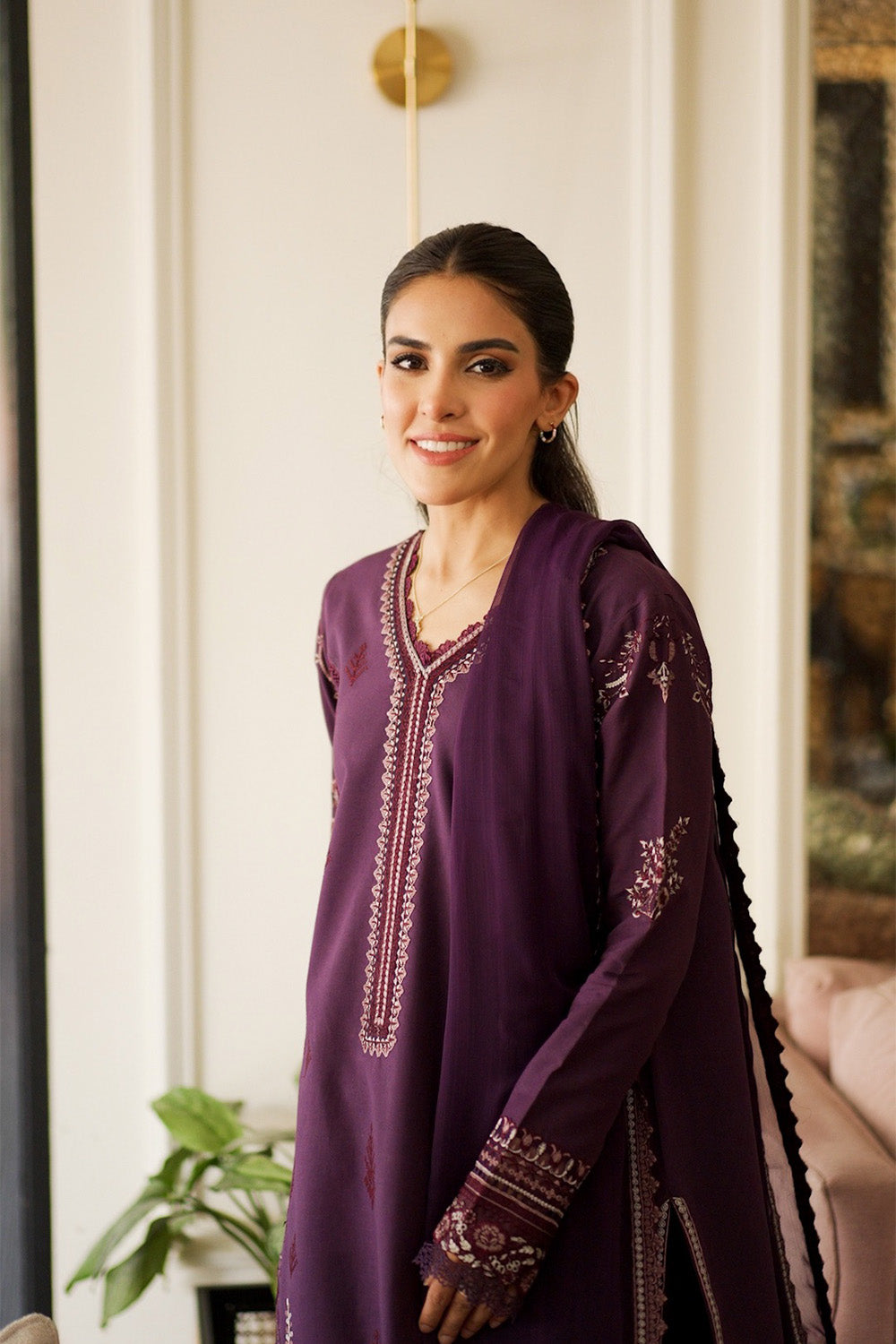 Maryum N Maria | Elara 25 | FAWN - MS50361 by Maryum N Maria - Designer Dress - Type: Ladies Clothes - Available at Libayah - 100% Original