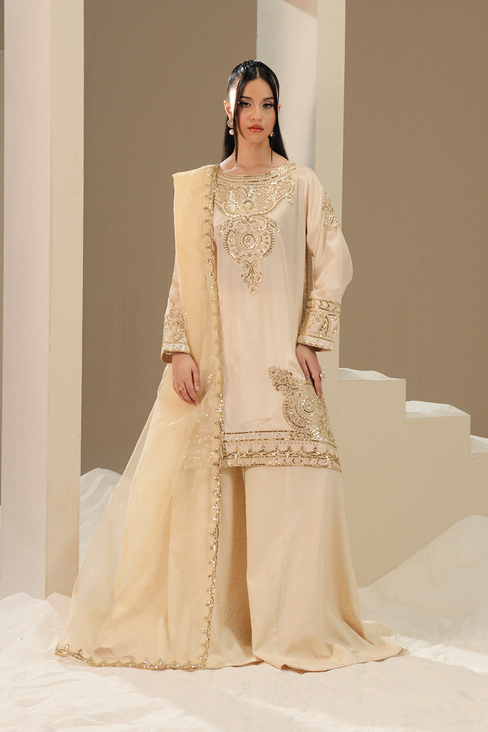 LAGOM - MS50377 – authentic Pakistani formal dress from the Maryum N Maria Lyla Pret collection for women in the UK
