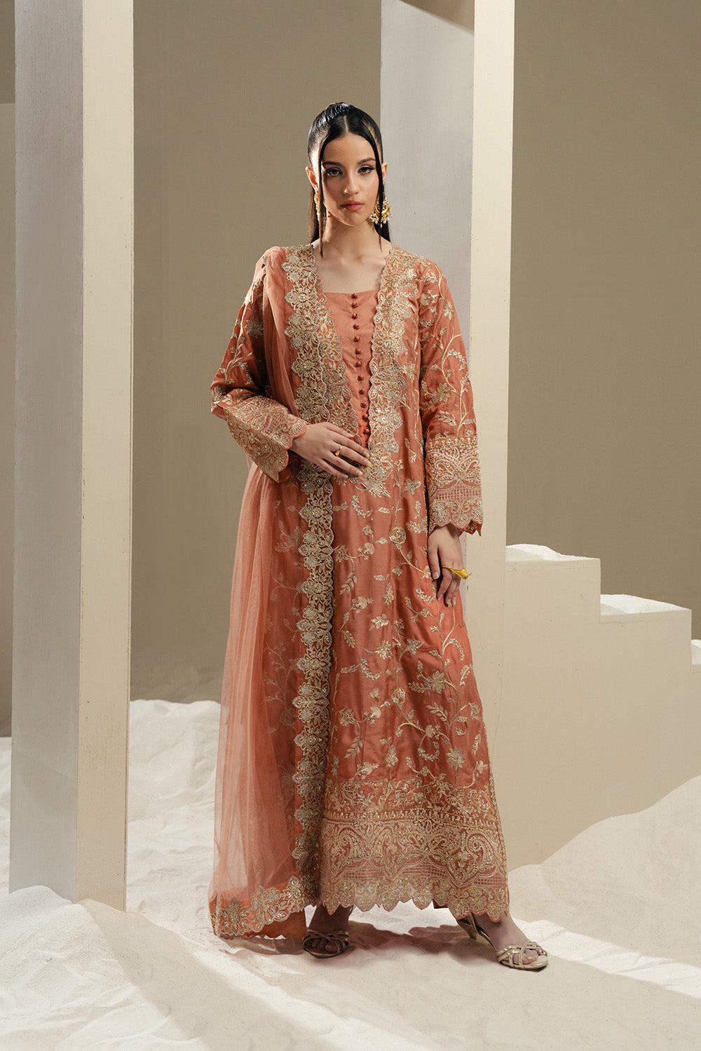 SOLEIL - MS50382 – authentic Pakistani formal dress from the Maryum N Maria Lyla Pret collection for women in the UK