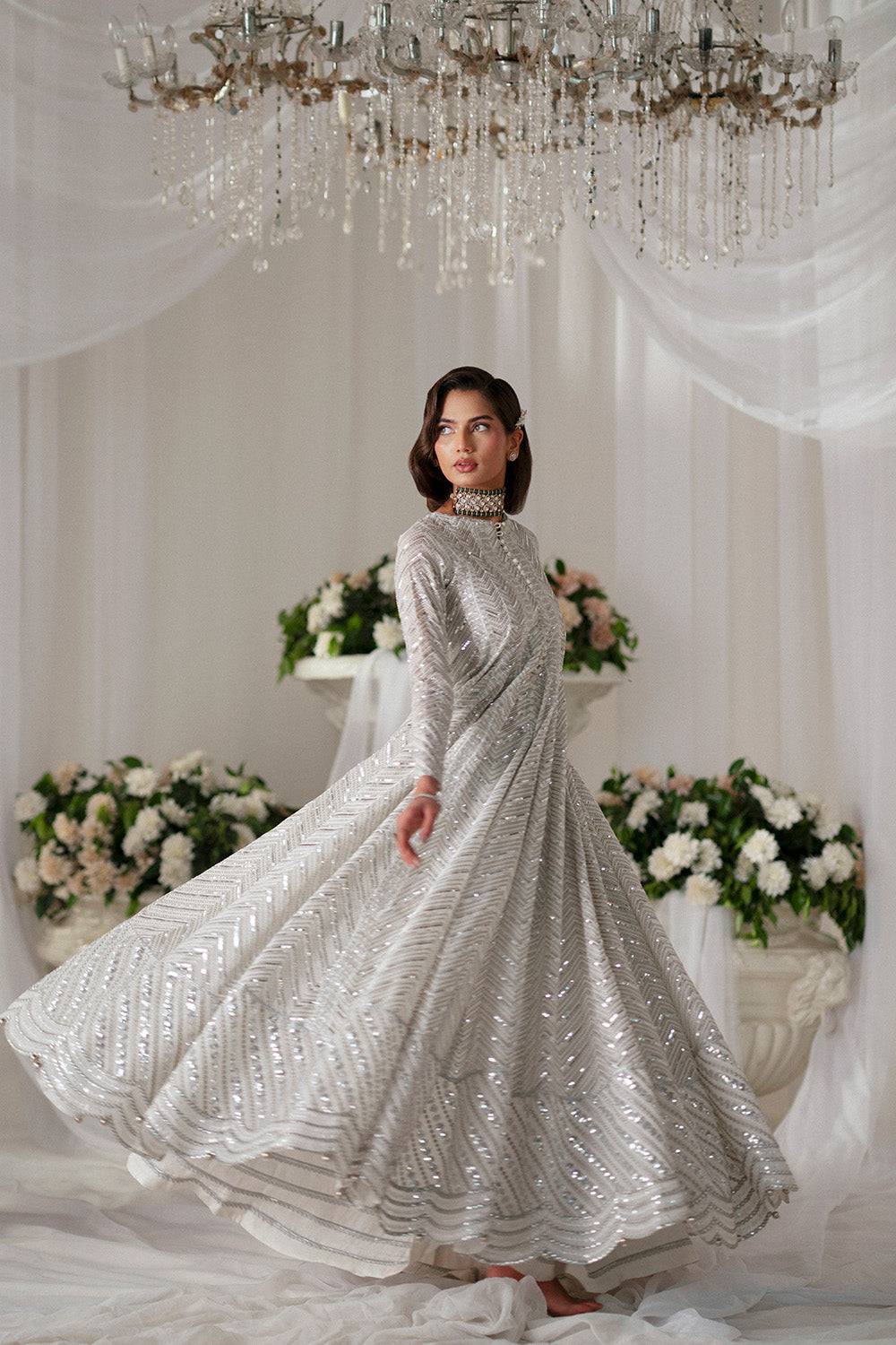 Maryum N Maria | Musawir Formals | OSHA - MS50386 by Maryum N Maria - Designer Dress  - Type : Ladies Clothes - Available at Libayah - 100% Original 