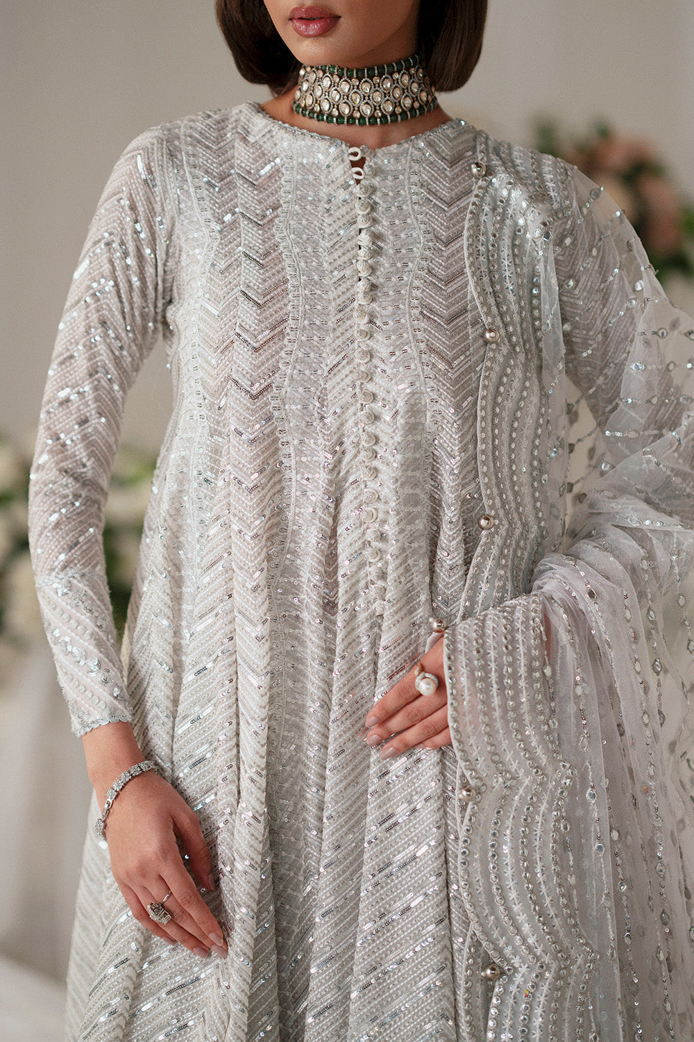 Maryum N Maria | Musawir Formals | OSHA - MS50386 by Maryum N Maria - Designer Dress  - Type : Ladies Clothes - Available at Libayah - 100% Original 