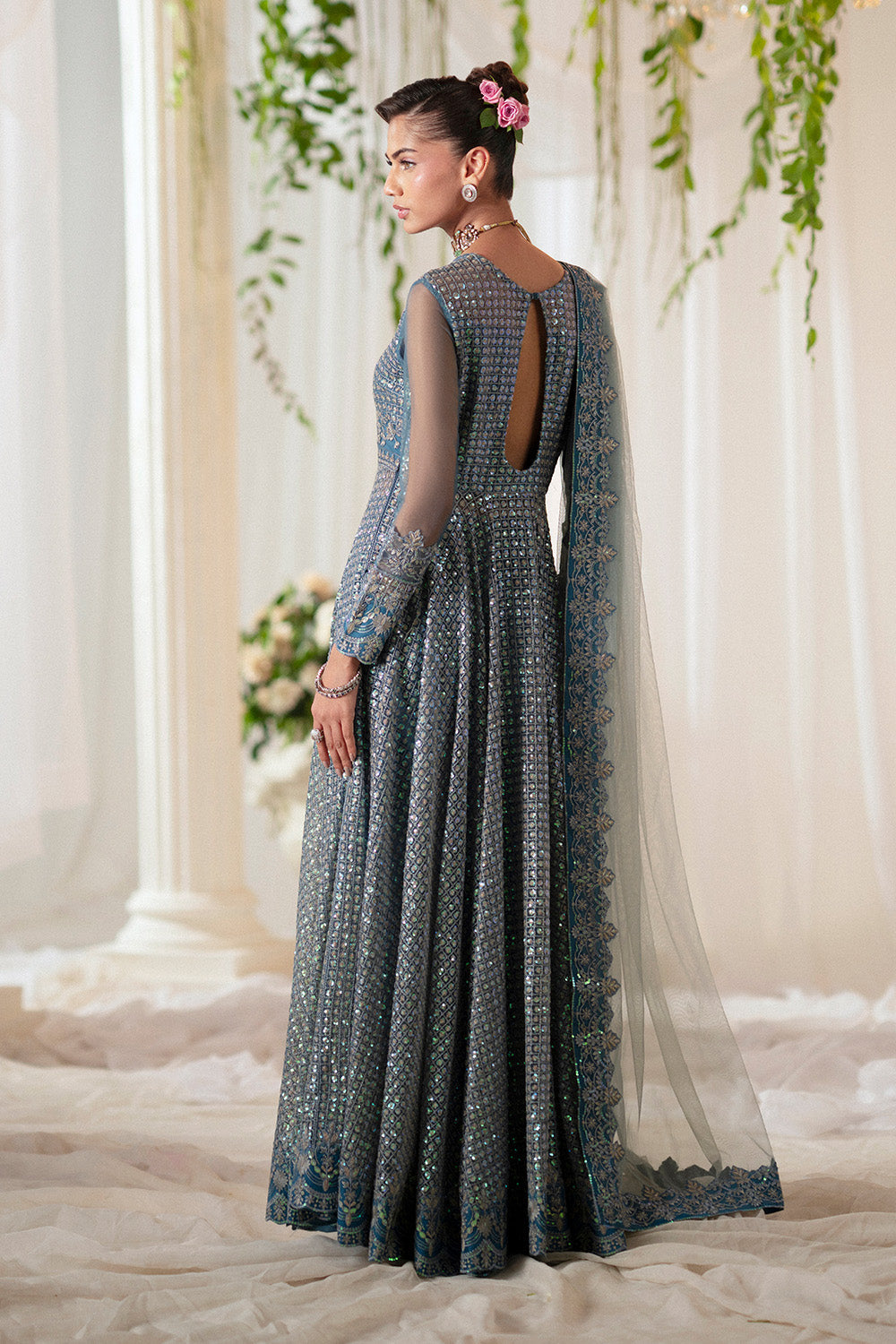 Maryum N Maria | Musawir Formals | HALAA - MS50390 by Maryum N Maria - Designer Dress  - Type : Ladies Clothes - Available at Libayah - 100% Original 
