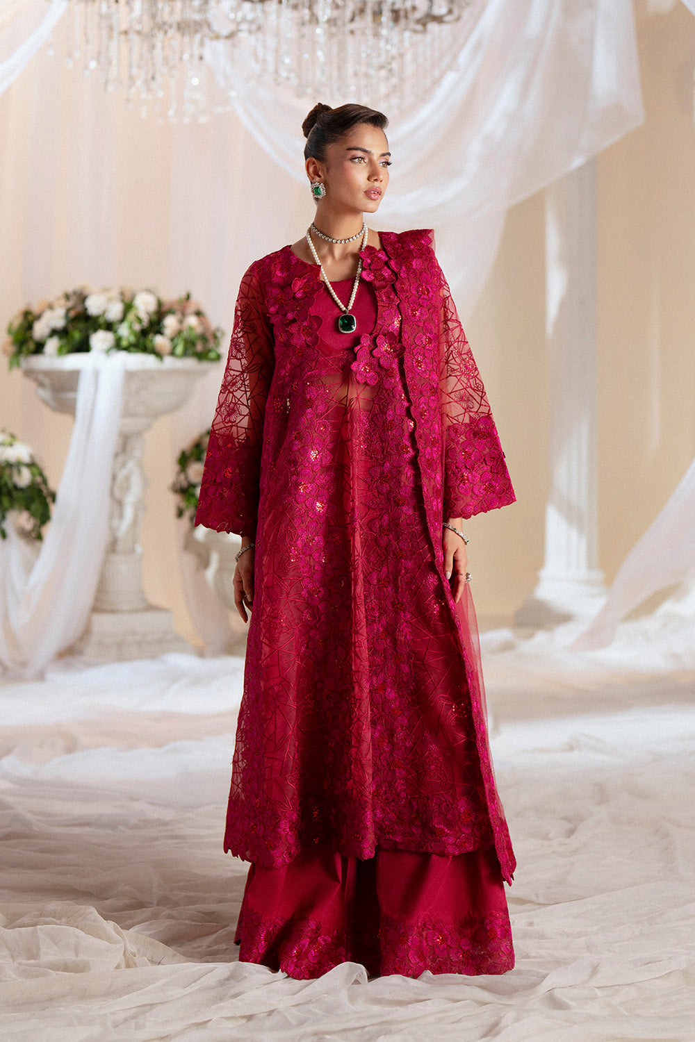 Maryum N Maria | Musawir Formals | NECHAMA - MS50395 by Maryum N Maria - Designer Dress  - Type : Ladies Clothes - Available at Libayah - 100% Original 