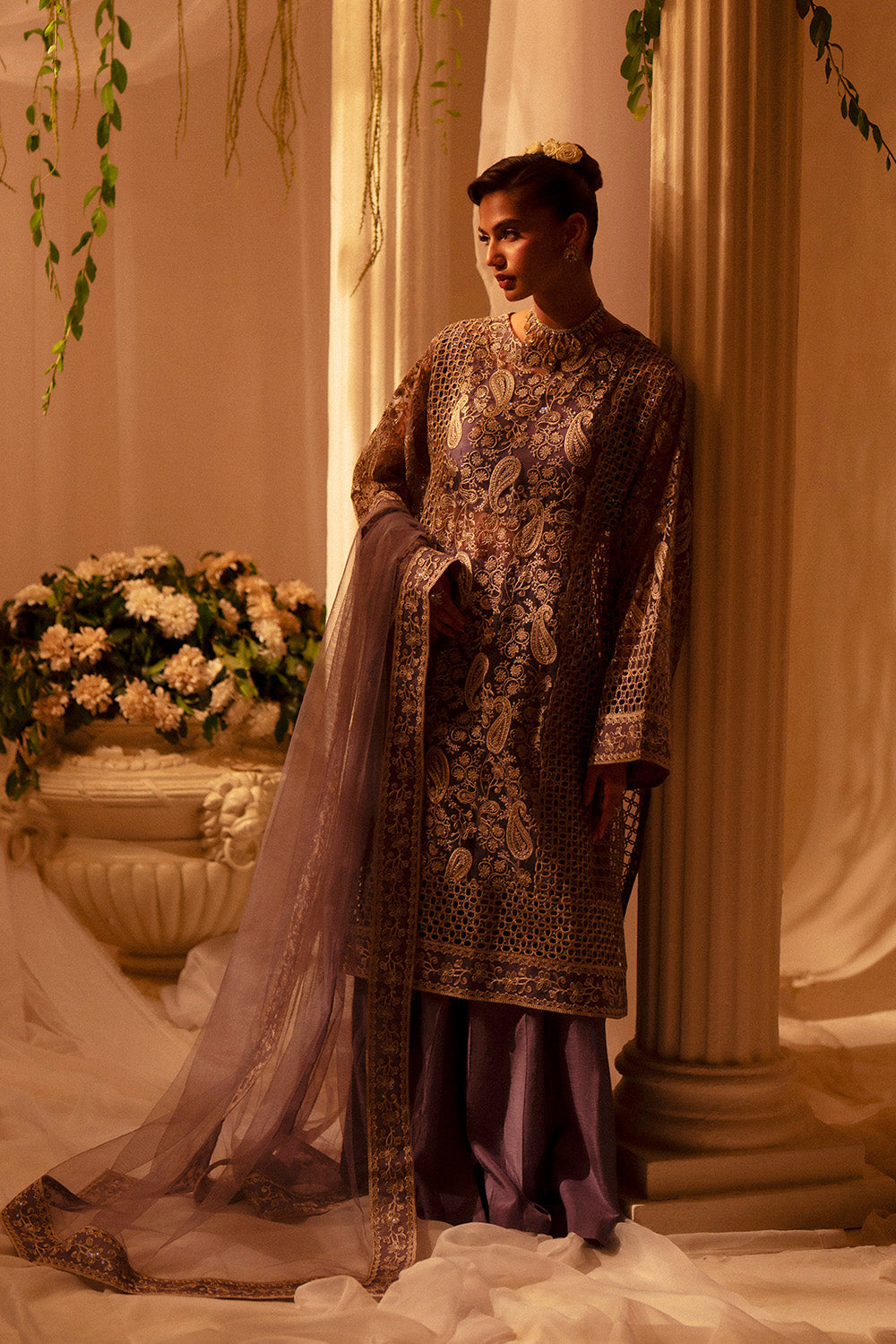 Maryum N Maria | Musawir Formals | NETTY - MS50396 by Maryum N Maria - Designer Dress  - Type : Ladies Clothes - Available at Libayah - 100% Original 