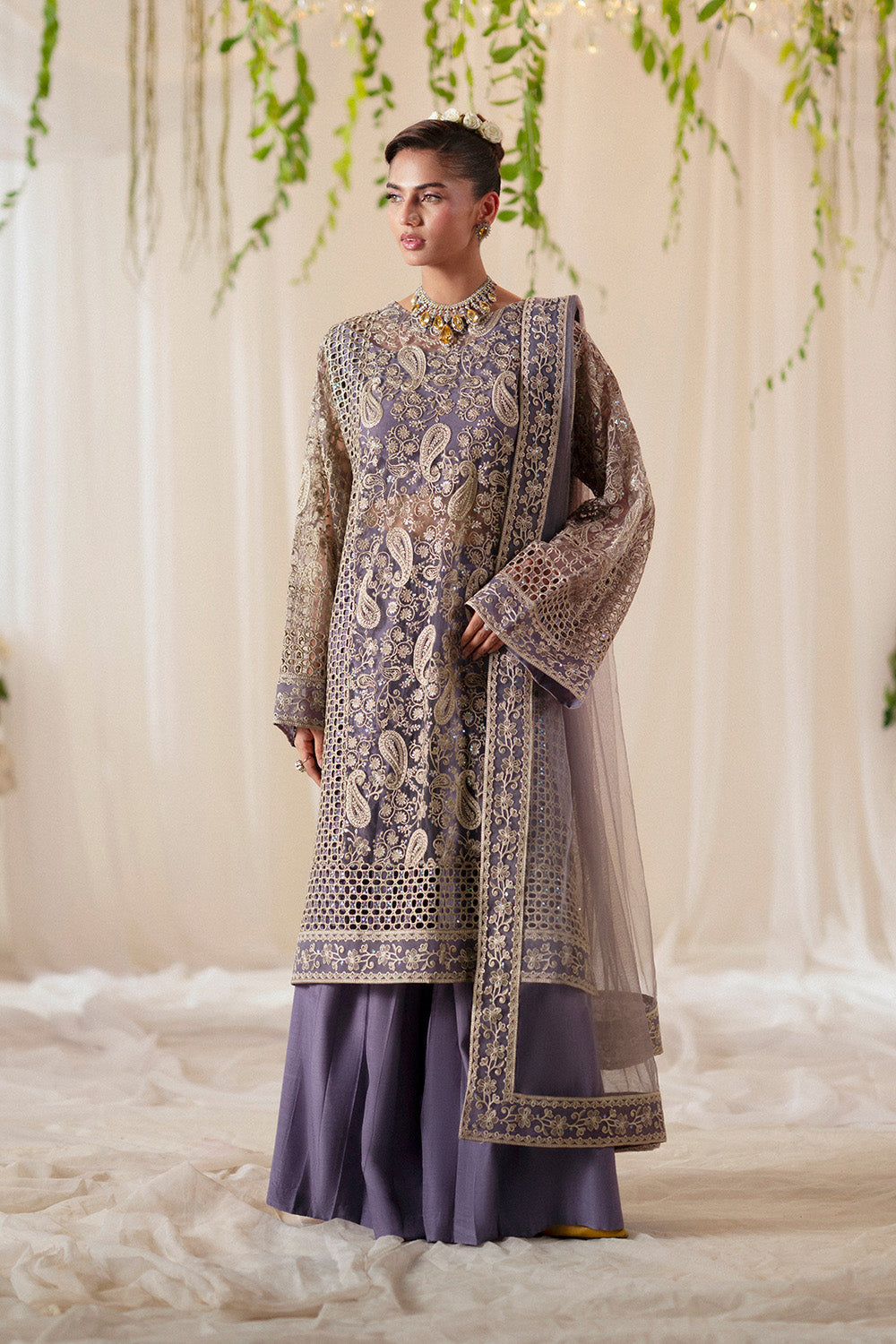 Maryum N Maria | Musawir Formals | NETTY - MS50396 by Maryum N Maria - Designer Dress  - Type : Ladies Clothes - Available at Libayah - 100% Original 