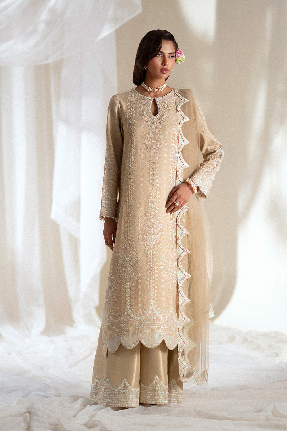 Maryum N Maria | Musawir Formals | NILI - MS50397 by Maryum N Maria - Designer Dress  - Type : Ladies Clothes - Available at Libayah - 100% Original 