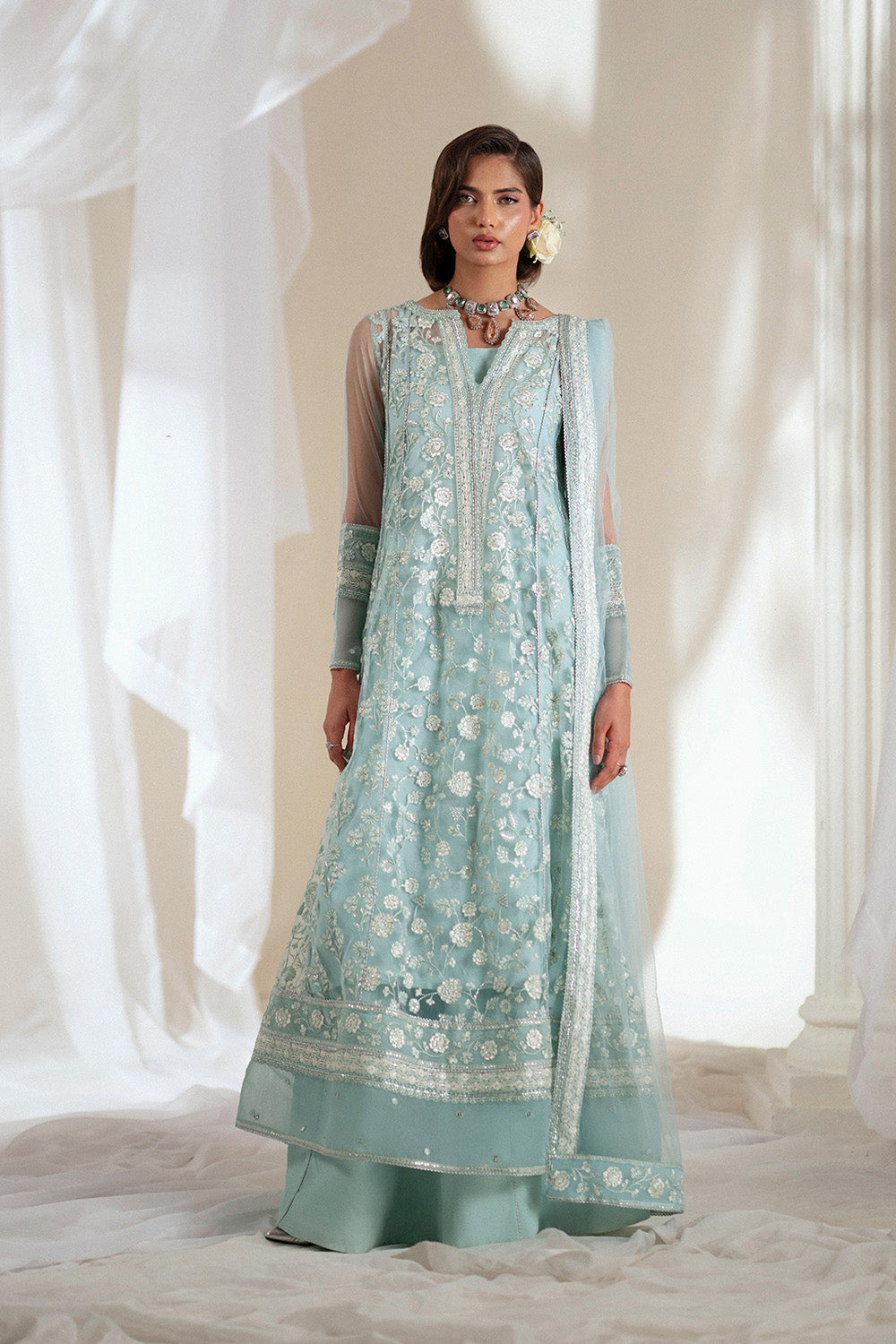 Maryum N Maria | Musawir Formals | PARI - MS50399 by Maryum N Maria - Designer Dress  - Type : Ladies Clothes - Available at Libayah - 100% Original 
