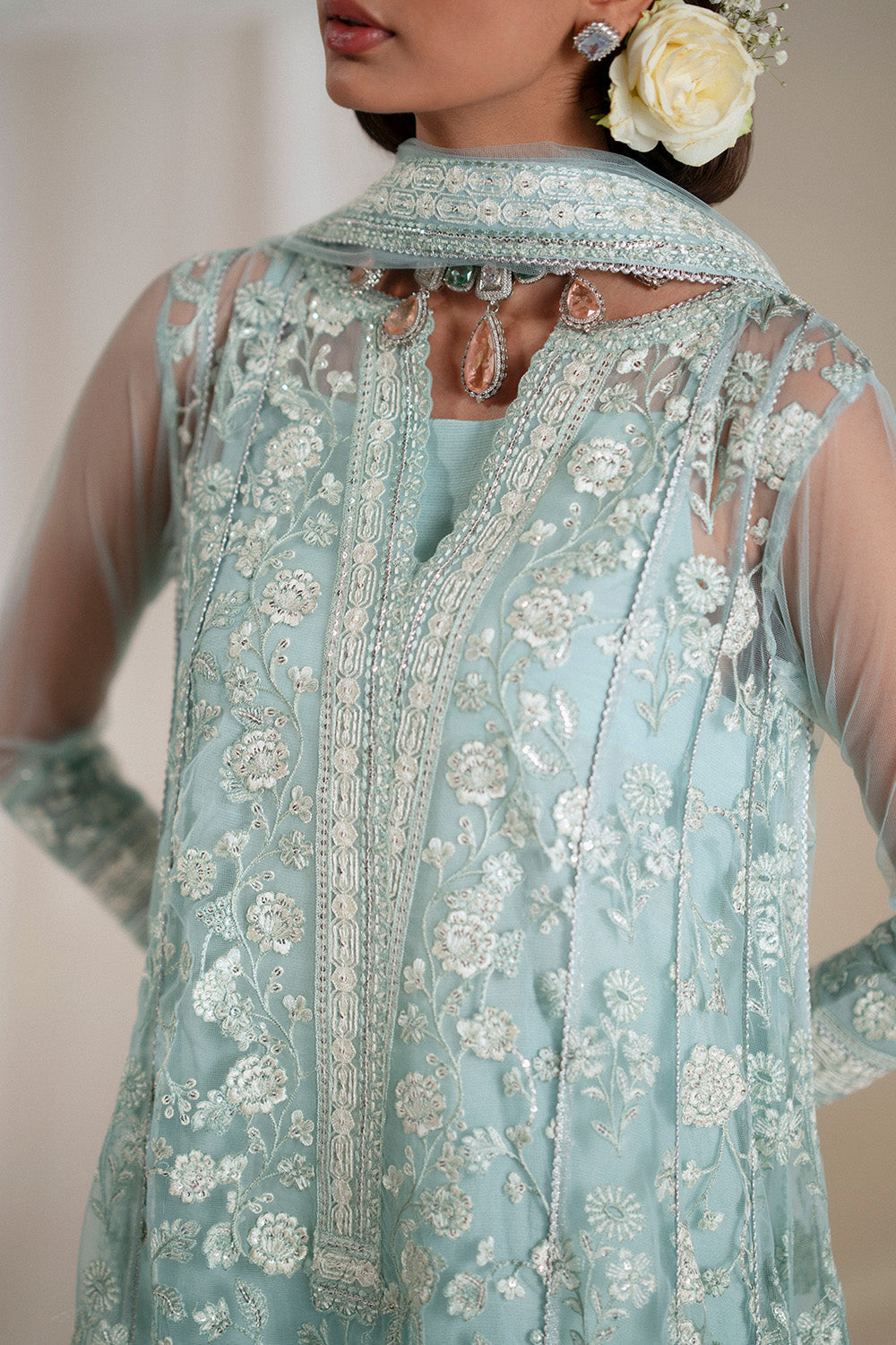 Maryum N Maria | Musawir Formals | PARI - MS50399 by Maryum N Maria - Designer Dress  - Type : Ladies Clothes - Available at Libayah - 100% Original 