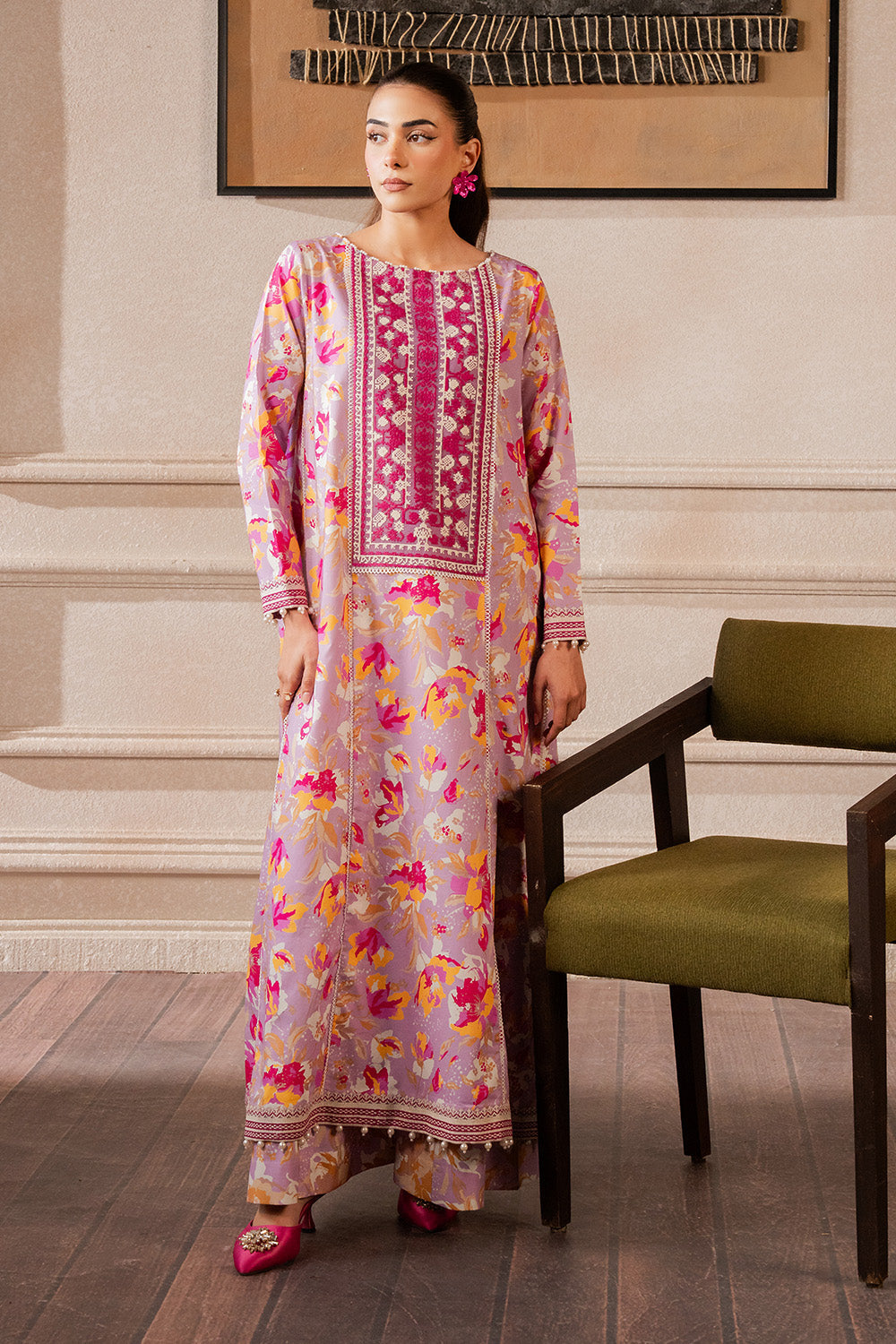 Maryum N Maria | Mah Casual Pret | NESTA - MS50435 by Maryum N Maria - Designer Dress - Type: Ladies Clothes - Available at Libayah - 100% Original