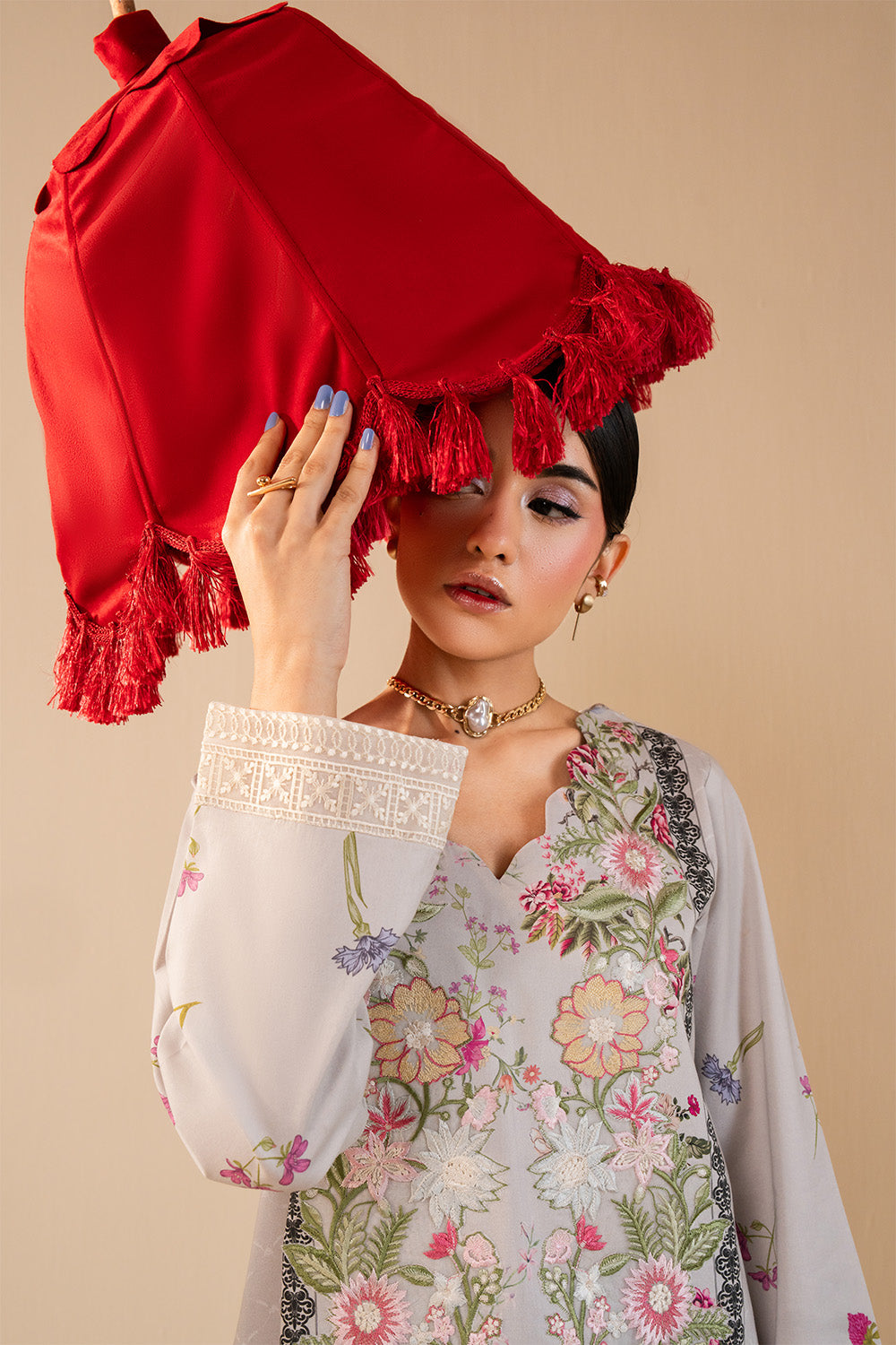 Maryum N Maria | Floren Lawn | DAISY by Maryum N Maria - Designer Dress - Type: Ladies Clothes - Available at Libayah - 100% Original