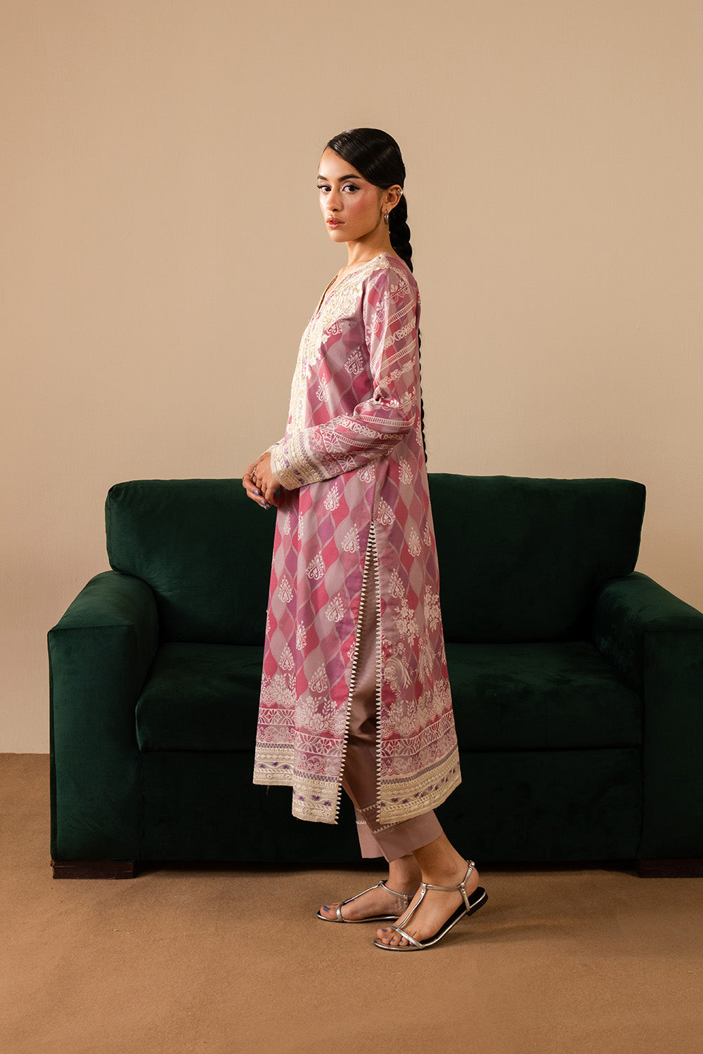 Maryum N Maria | Floren Lawn | LUNA by Maryum N Maria - Designer Dress - Type: Ladies Clothes - Available at Libayah - 100% Original