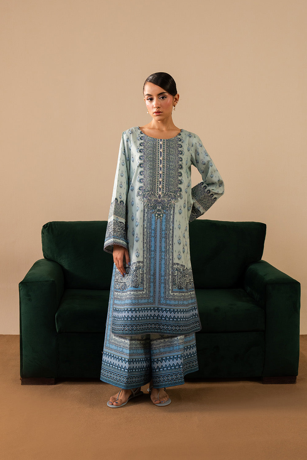 Maryum N Maria | Floren Lawn | ALORA by Maryam N Maria - Designer Dress - Type: Ladies Clothes - Available at Libayah - 100% Original