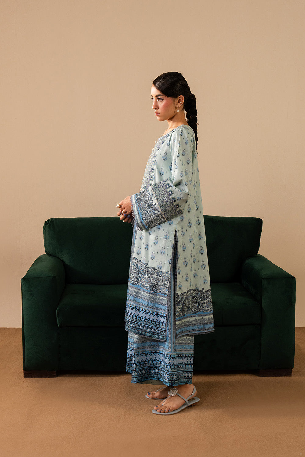 Maryum N Maria | Floren Lawn | ALORA by Maryam N Maria - Designer Dress - Type: Ladies Clothes - Available at Libayah - 100% Original