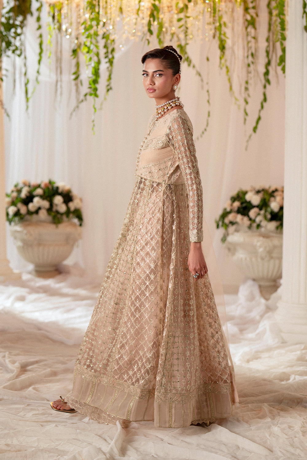 Maryum N Maria | Musawir Formals | LAADO - MS50391 by Maryum N Maria - Designer Dress  - Type : Ladies Clothes - Available at Libayah - 100% Original 