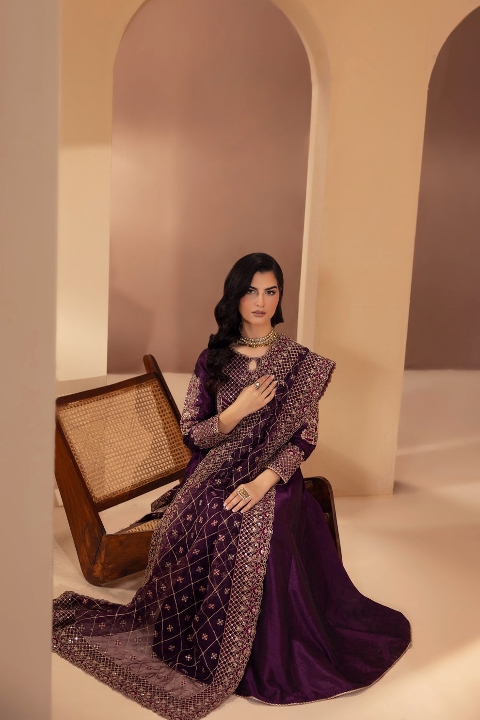 Mohagni | Heer Formals | MGS-29 by Mohagni - Designer Dress - Type: Ladies Clothes - Available at Libayah - 100% Original