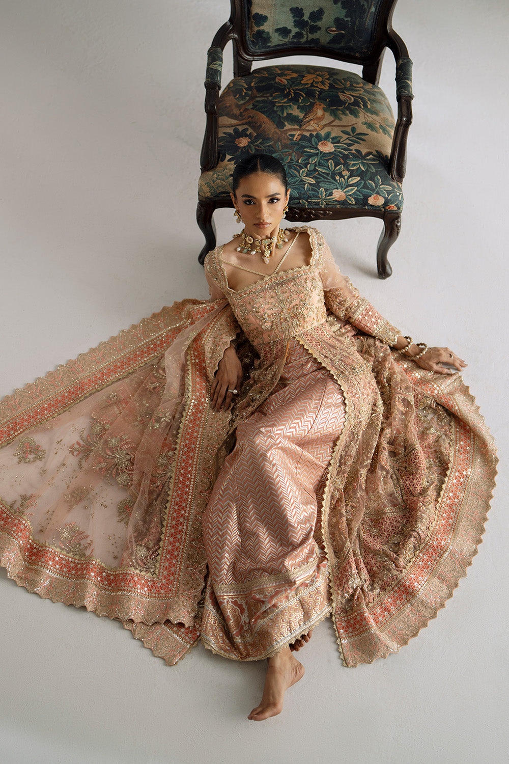 Maryum N Maria | Serene Wedding Dresses | AADHILAKSHMI - MSS5846 by Maryum N Maria - Designer Dress  - Type : Ladies Clothes - Available at Libayah - 100% Original 