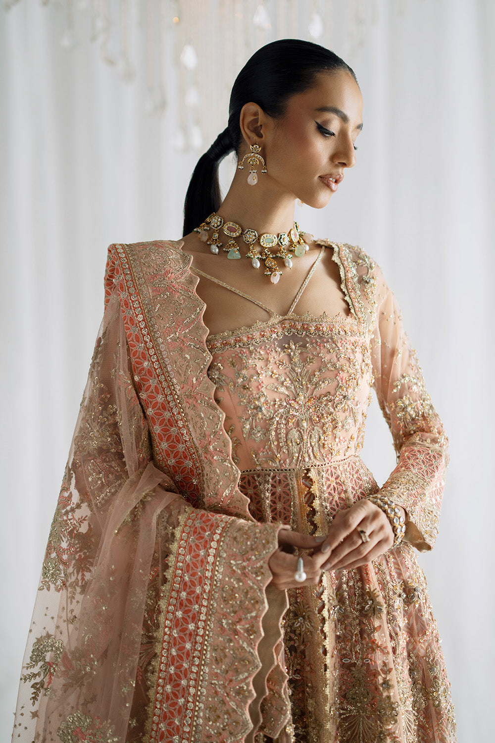 Maryum N Maria | Serene Wedding Dresses | AADHILAKSHMI - MSS5846 by Maryum N Maria - Designer Dress  - Type : Ladies Clothes - Available at Libayah - 100% Original 