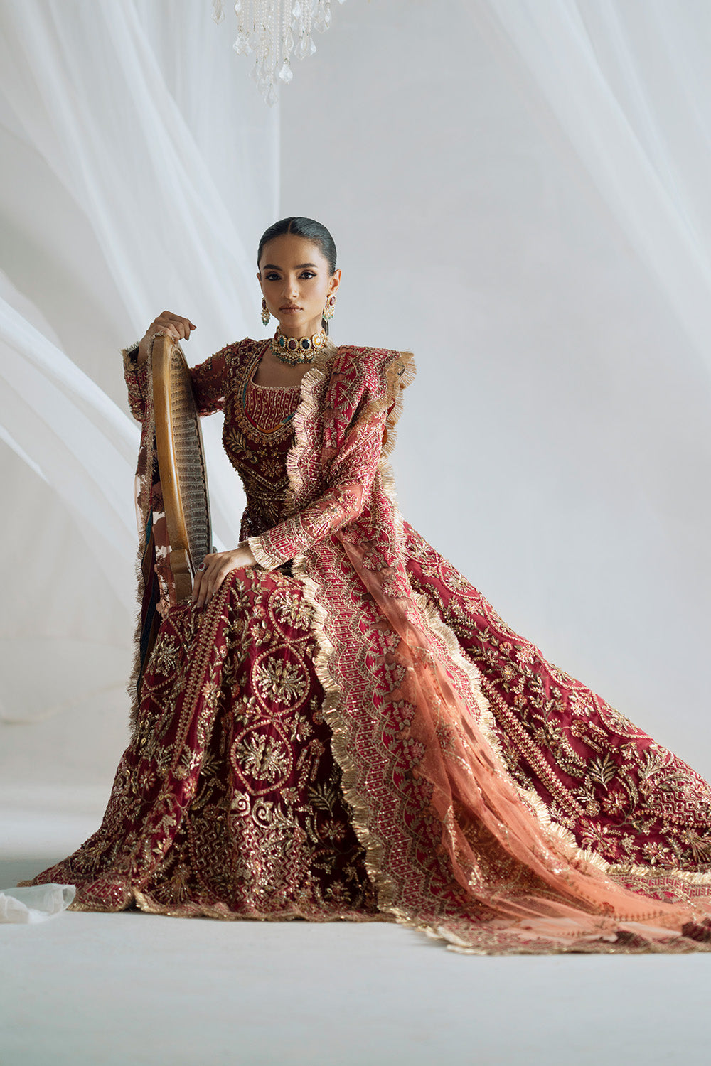 Maryum N Maria | Serene Wedding Dresses | AADHIRA - MSS5847 by Maryum N Maria - Designer Dress  - Type : Ladies Clothes - Available at Libayah - 100% Original 