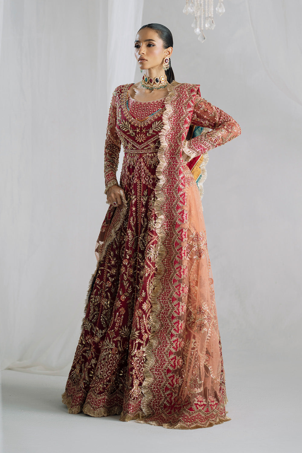 Maryum N Maria | Serene Wedding Dresses | AADHIRA - MSS5847 by Maryum N Maria - Designer Dress  - Type : Ladies Clothes - Available at Libayah - 100% Original 