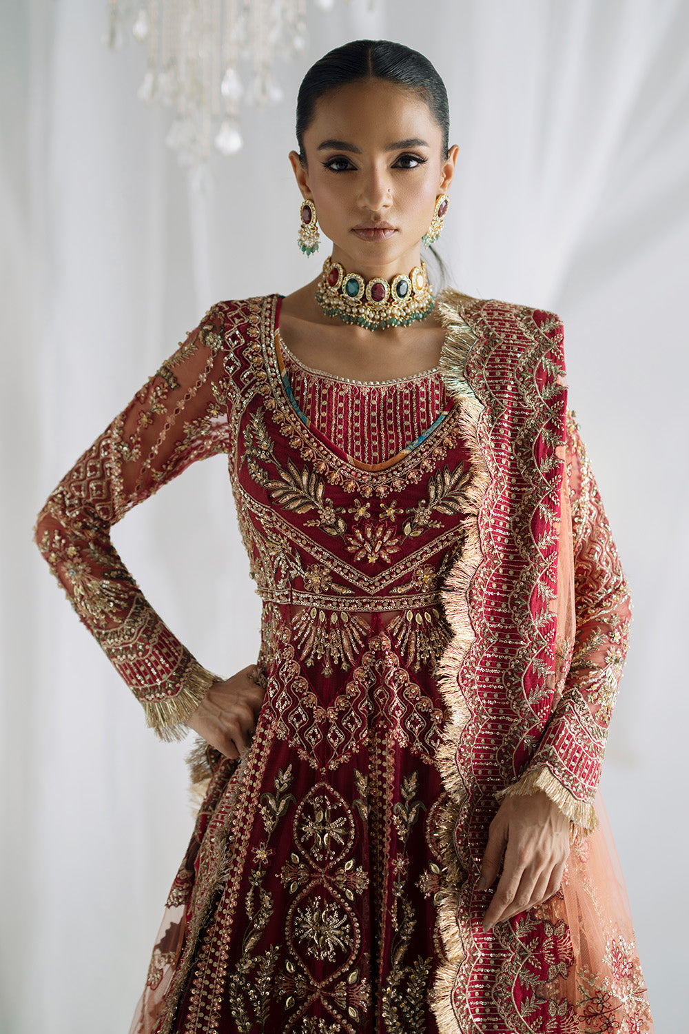Maryum N Maria | Serene Wedding Dresses | AADHIRA - MSS5847 by Maryum N Maria - Designer Dress  - Type : Ladies Clothes - Available at Libayah - 100% Original 