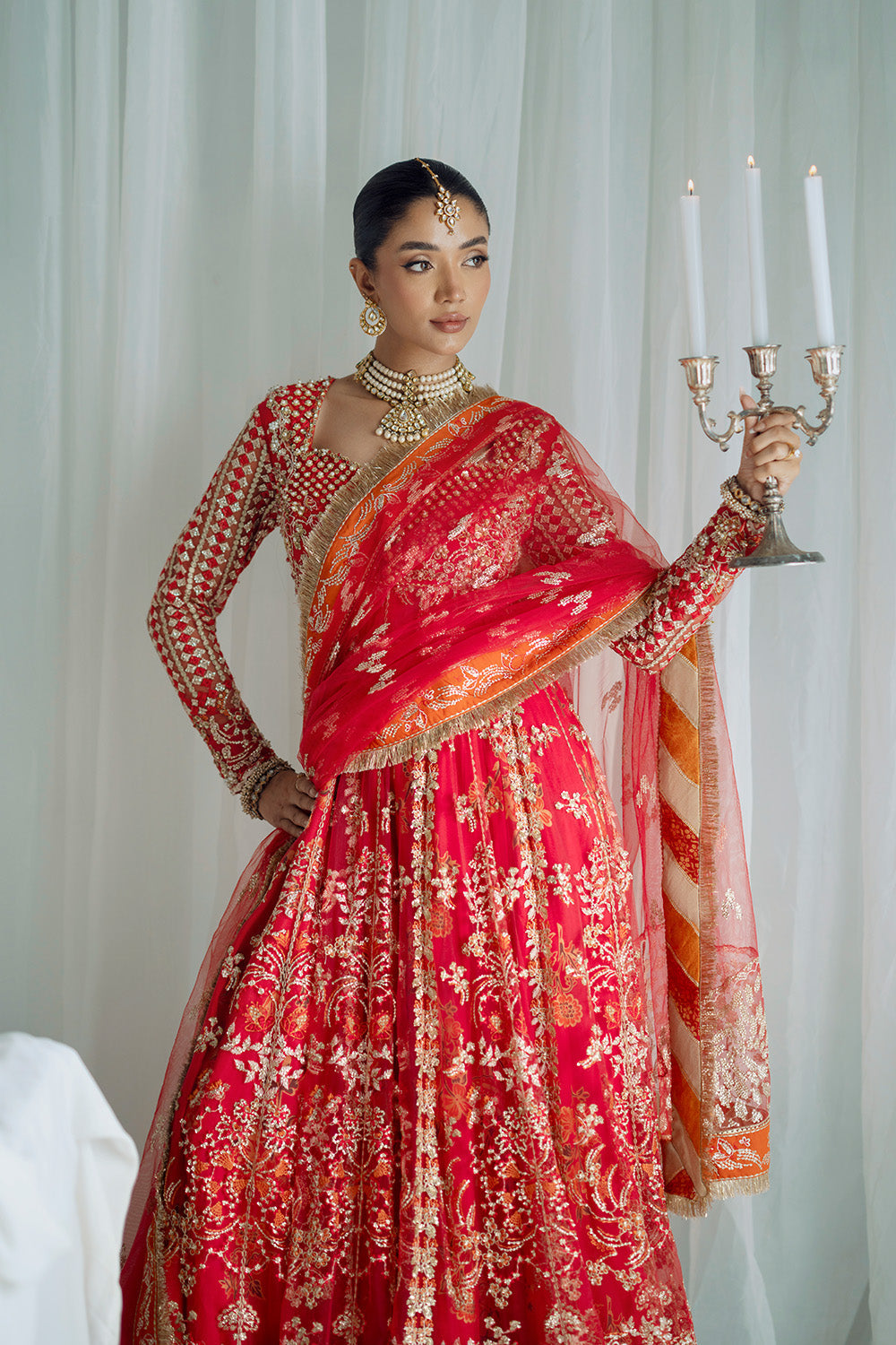 Maryum N Maria | Serene Wedding Dresses | AARADHANA - MSS5851 by Maryum N Maria - Designer Dress  - Type : Ladies Clothes - Available at Libayah - 100% Original 