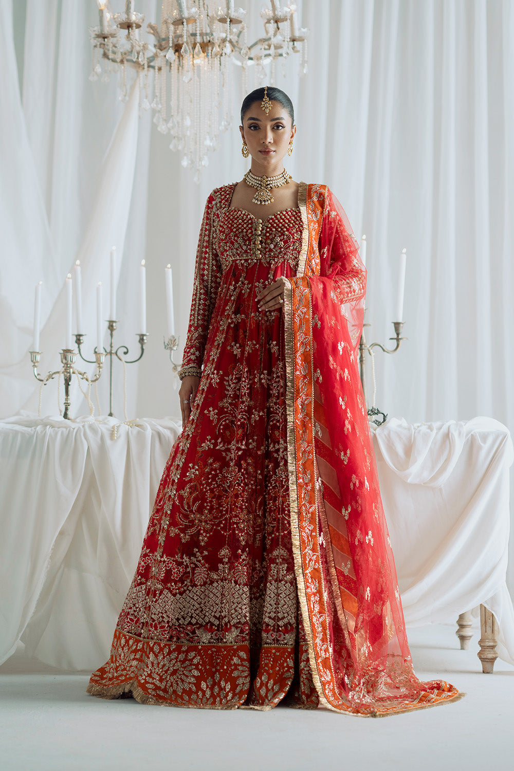 Maryum N Maria | Serene Wedding Dresses | AARADHANA - MSS5851 by Maryum N Maria - Designer Dress  - Type : Ladies Clothes - Available at Libayah - 100% Original 