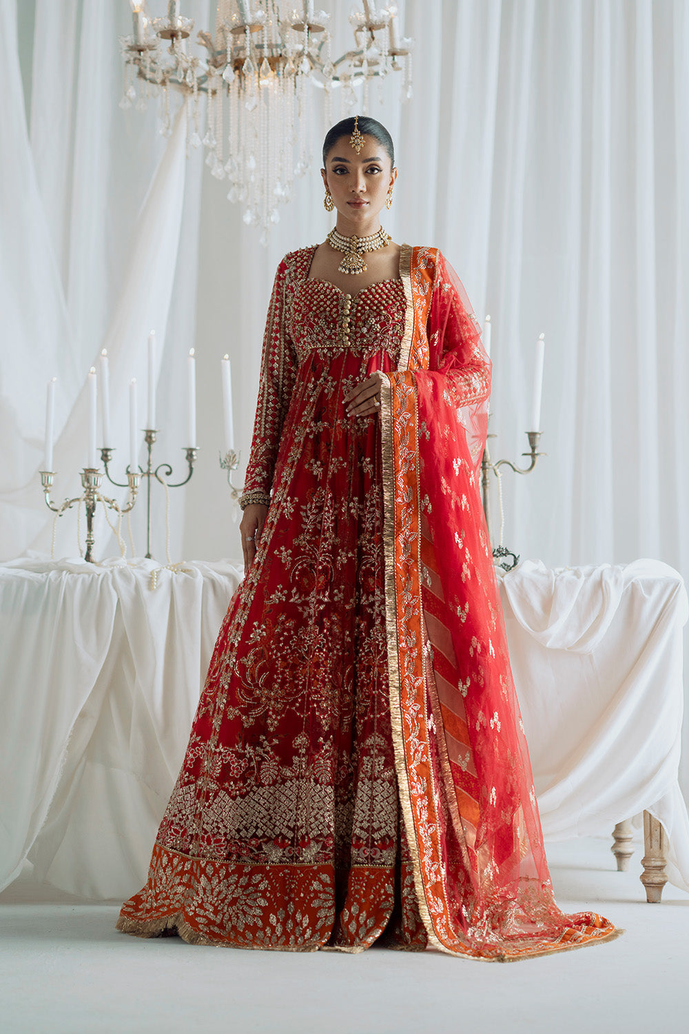 Maryum N Maria | Serene Wedding Dresses | AARADHANA - MSS5851 by Maryum N Maria - Designer Dress  - Type : Ladies Clothes - Available at Libayah - 100% Original 