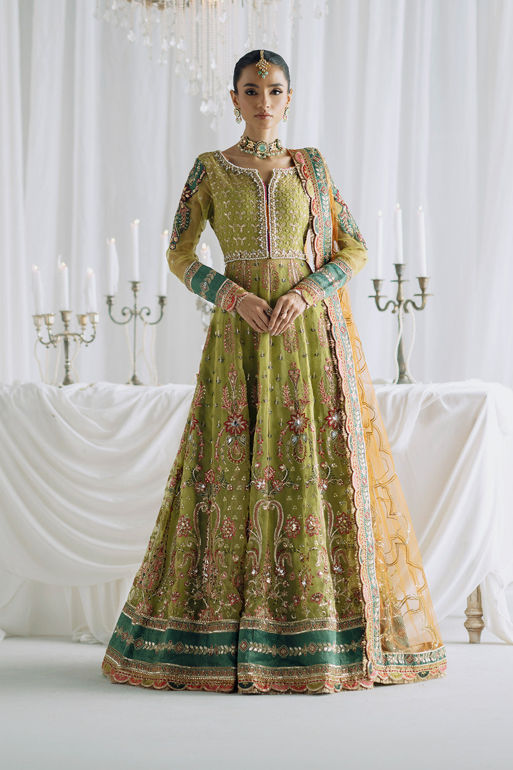 Maryum N Maria | Serene Wedding Dresses | AARANAM - MSS5852 by Maryum N Maria - Designer Dress  - Type : Ladies Clothes - Available at Libayah - 100% Original 