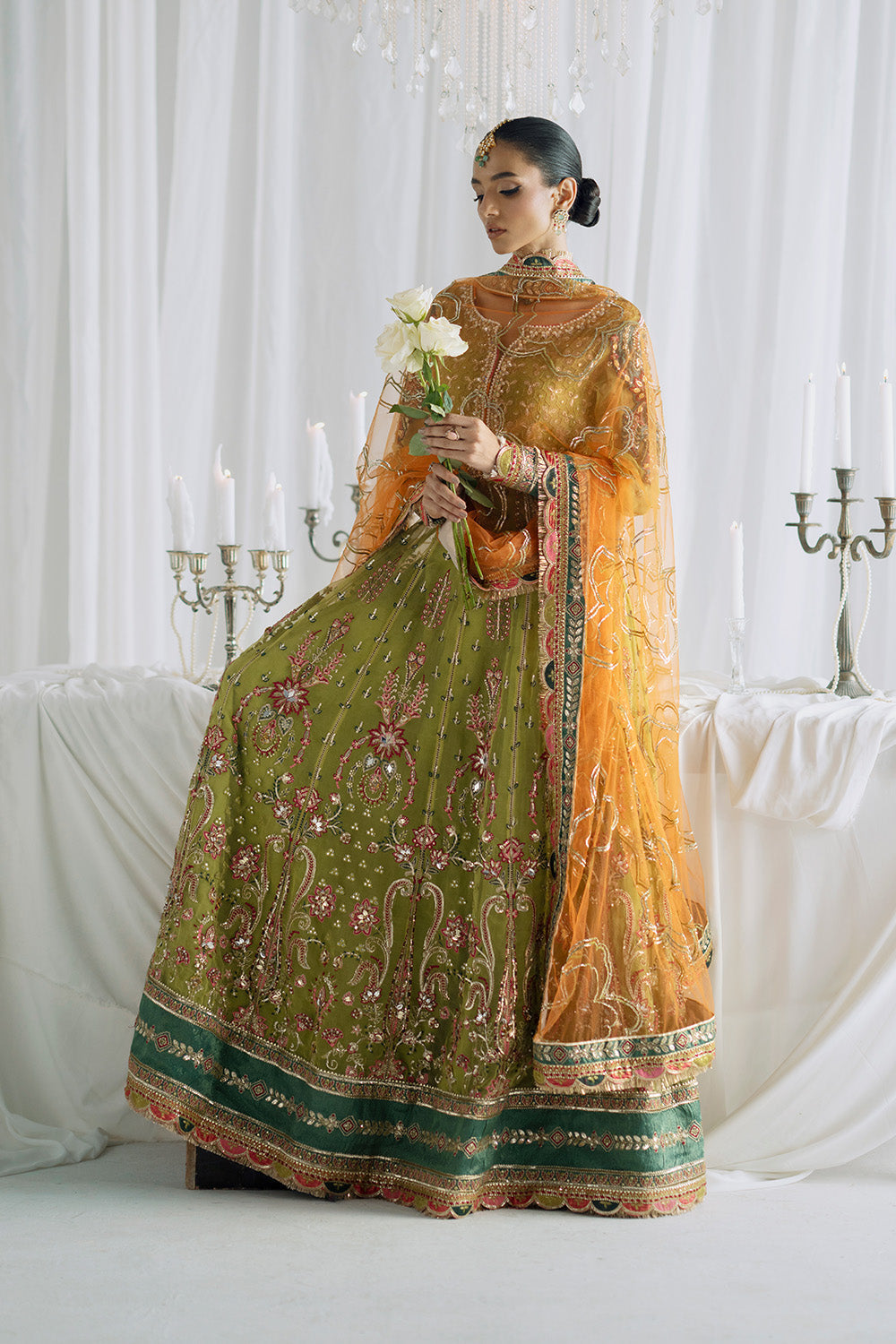 Maryum N Maria | Serene Wedding Dresses | AARANAM - MSS5852 by Maryum N Maria - Designer Dress  - Type : Ladies Clothes - Available at Libayah - 100% Original 