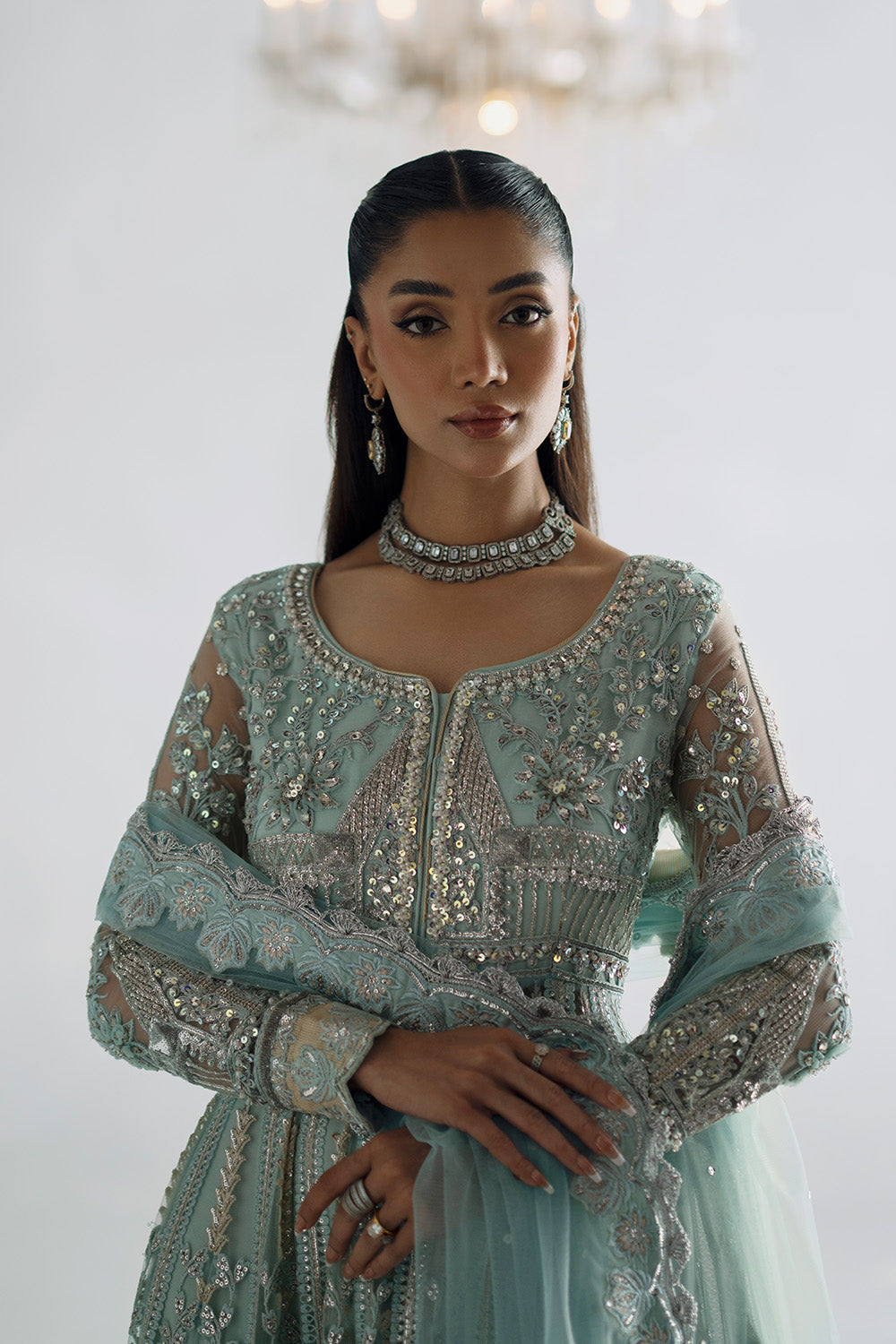 Maryum N Maria | Serene Wedding Dresses | AARTHI - MSS5853 by Maryum N Maria - Designer Dress  - Type : Ladies Clothes - Available at Libayah - 100% Original 