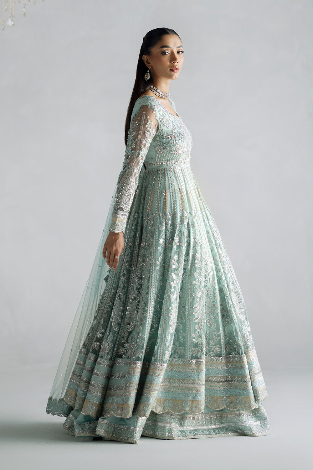 Maryum N Maria | Serene Wedding Dresses | AARTHI - MSS5853 by Maryum N Maria - Designer Dress  - Type : Ladies Clothes - Available at Libayah - 100% Original 