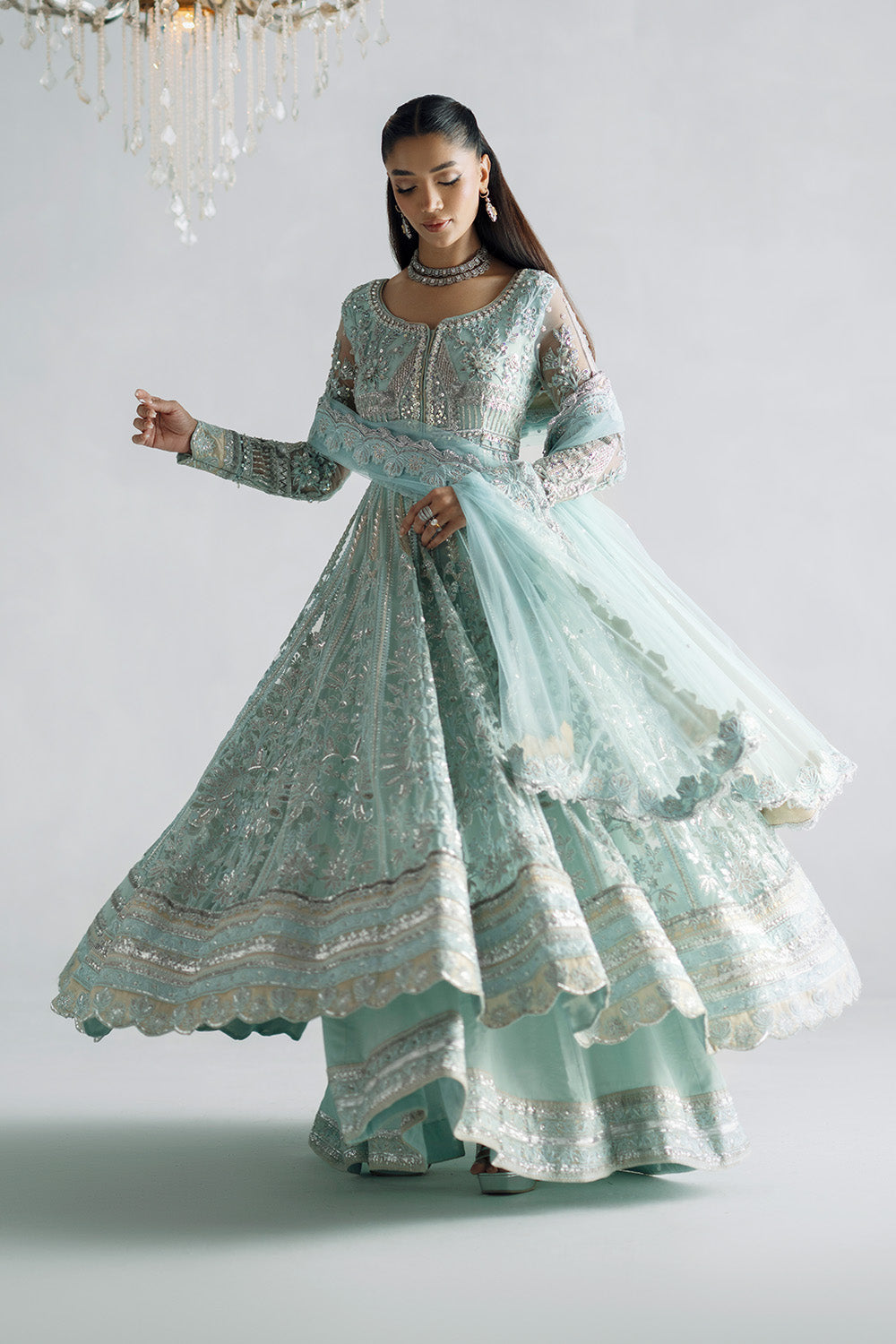 Maryum N Maria | Serene Wedding Dresses | AARTHI - MSS5853 by Maryum N Maria - Designer Dress  - Type : Ladies Clothes - Available at Libayah - 100% Original 