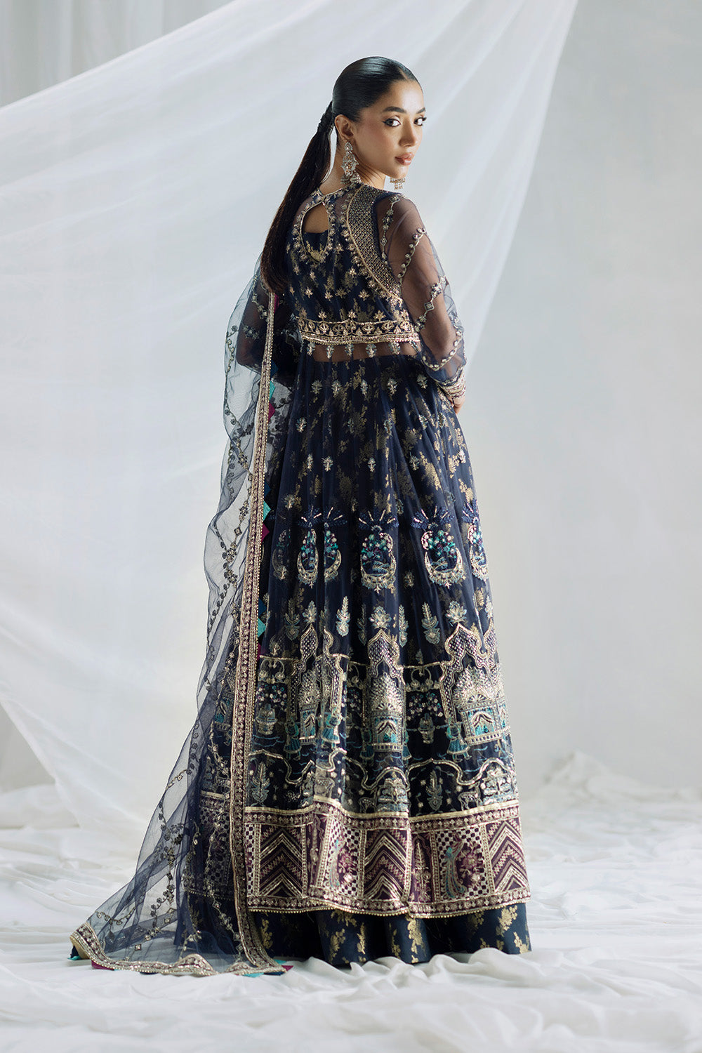 Maryum N Maria | Serene Wedding Dresses | AARUTHIRA - MSS5854 by Maryum N Maria - Designer Dress  - Type : Ladies Clothes - Available at Libayah - 100% Original 