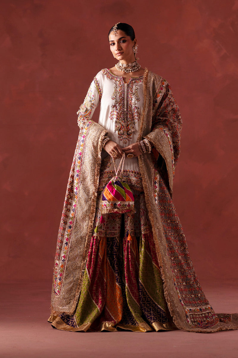 Maryum N Maria | Luxury Silk | MEHNDI NIGHT - MSS5895 by Maryum N Maria - Designer Dress  - Type : Ladies Clothes - Available at Libayah - 100% Original 