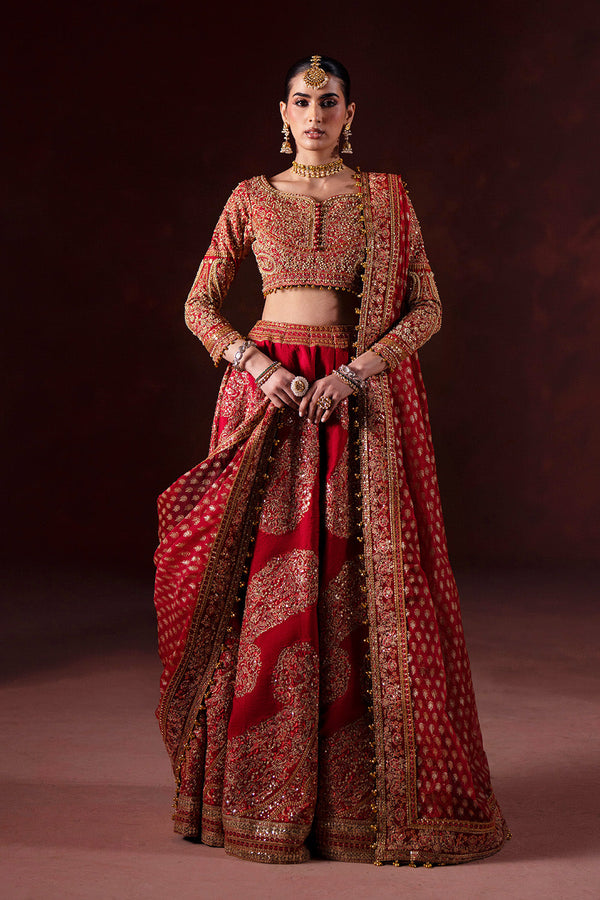Maryum N Maria | Luxury Silk | BARAAT DAY - MSS5896 by Maryum N Maria - Designer Dress  - Type : Ladies Clothes - Available at Libayah - 100% Original 