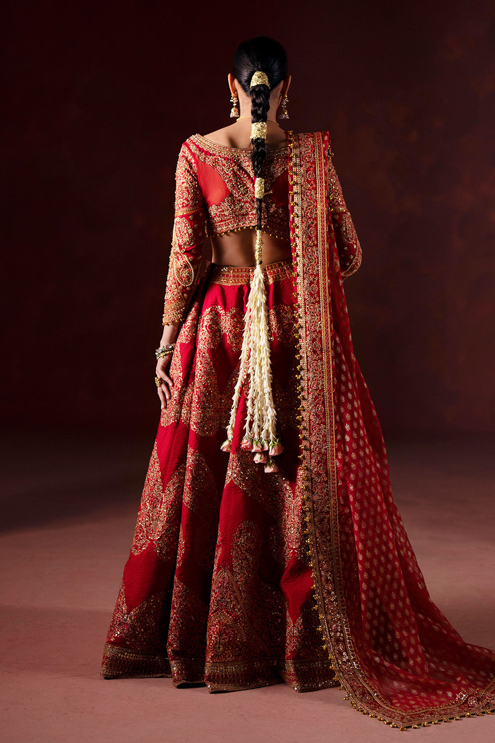 Maryum N Maria | Luxury Silk | BARAAT DAY - MSS5896 by Maryum N Maria - Designer Dress  - Type : Ladies Clothes - Available at Libayah - 100% Original 