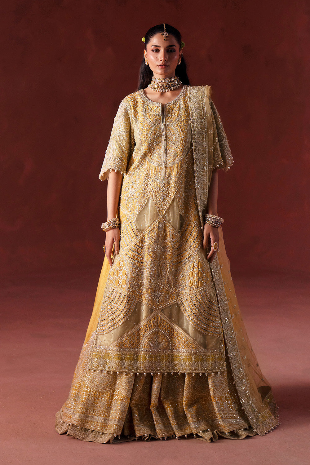Maryum N Maria | Luxury Silk | UBTAN - MSS5897 by Maryum N Maria - Designer Dress  - Type : Ladies Clothes - Available at Libayah - 100% Original 