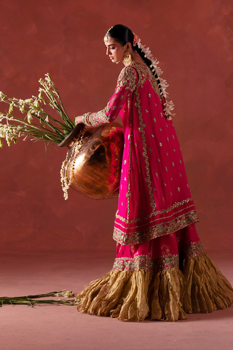 Maryum N Maria | Luxury Silk | DHOOLAK - MSS5898 by Maryum N Maria - Designer Dress  - Type : Ladies Clothes - Available at Libayah - 100% Original 