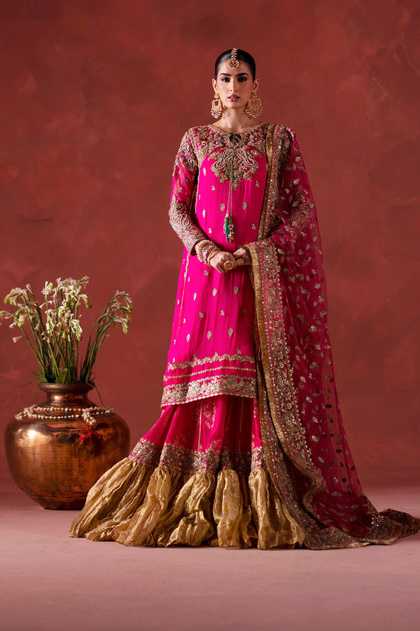 Maryum N Maria | Luxury Silk | DHOOLAK - MSS5898 by Maryum N Maria - Designer Dress  - Type : Ladies Clothes - Available at Libayah - 100% Original 