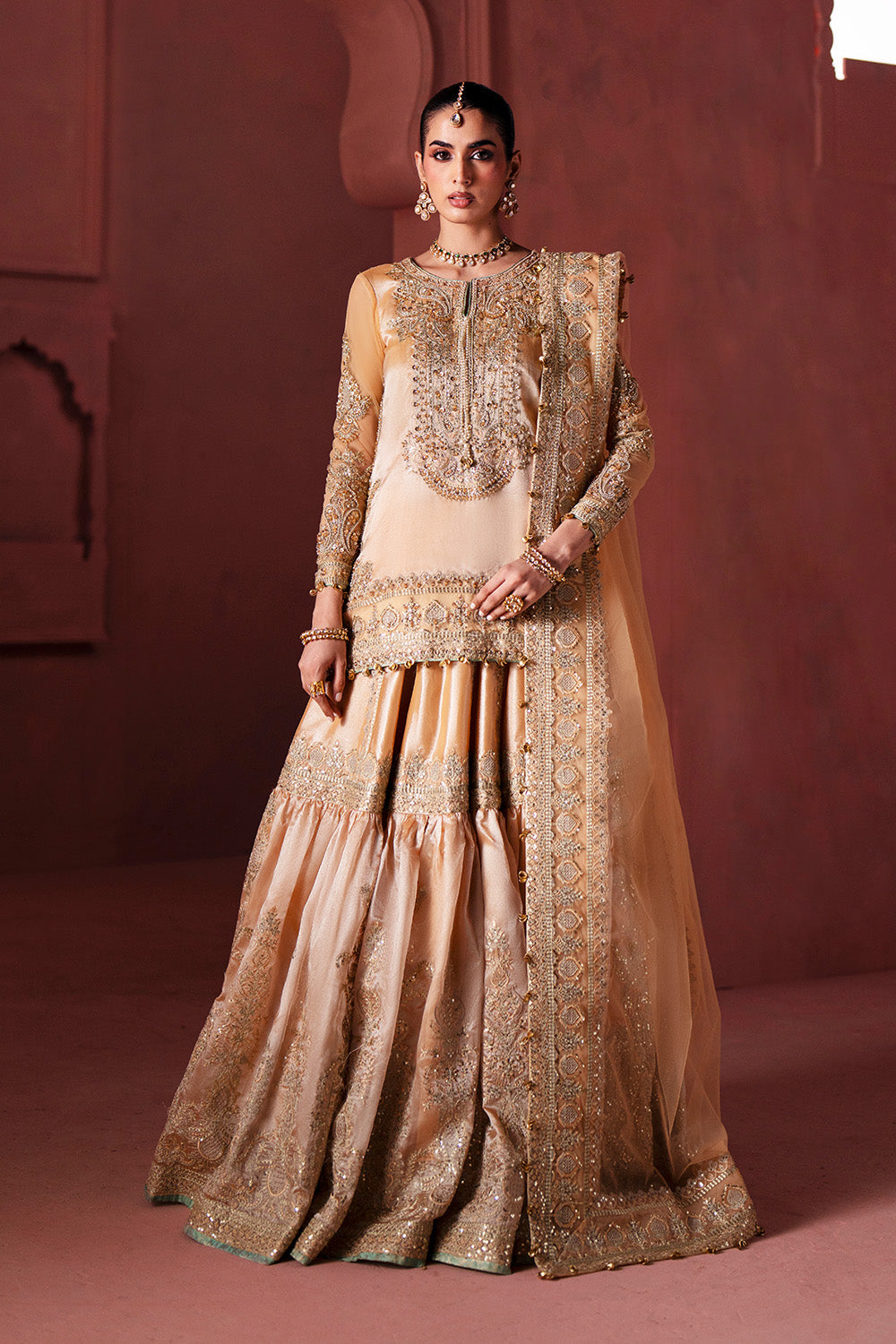 Maryum N Maria | Luxury Silk | NIKKAH RITUAL - MSS5901 by Maryum N Maria - Designer Dress  - Type : Ladies Clothes - Available at Libayah - 100% Original 