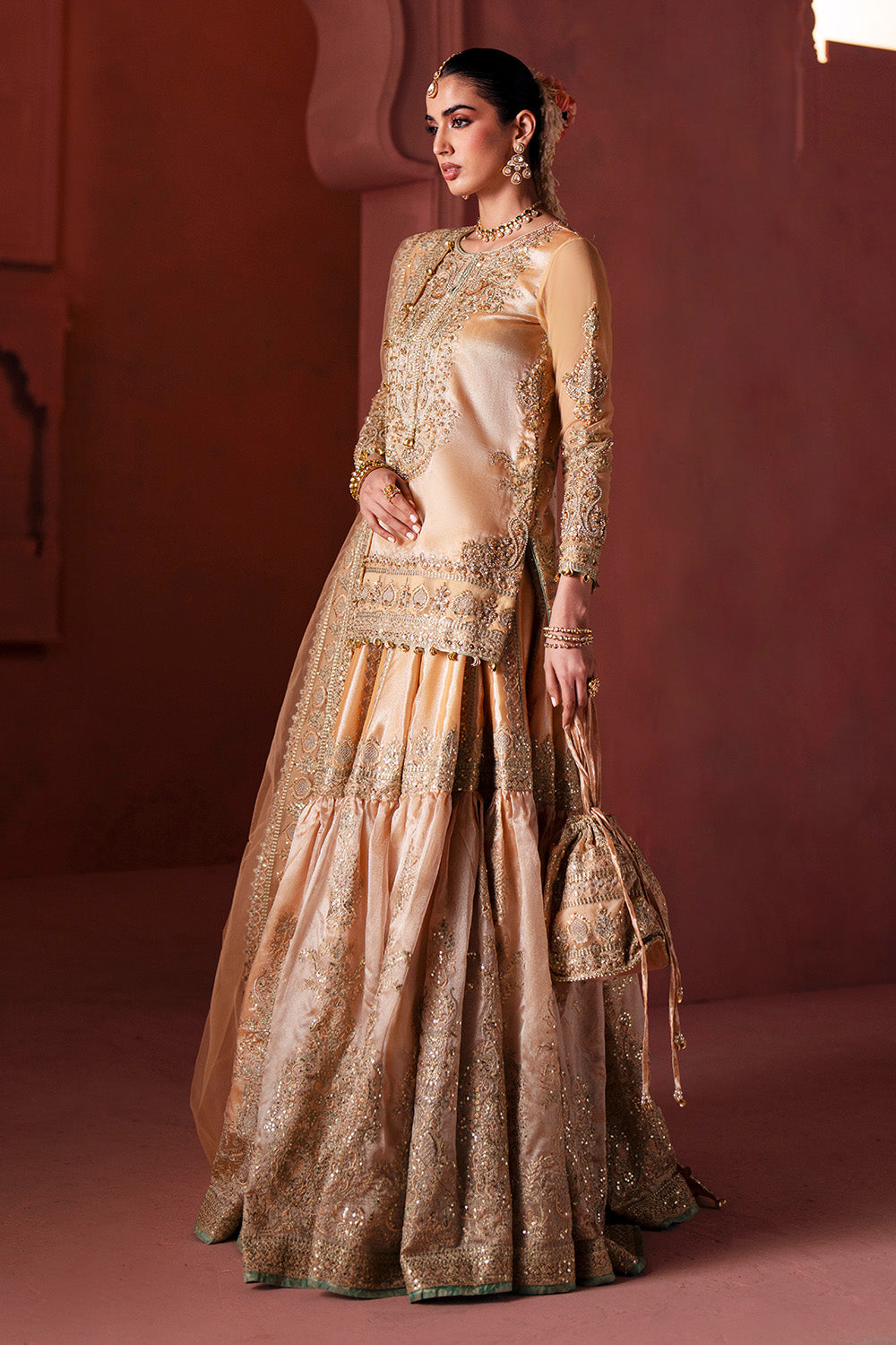 Maryum N Maria | Luxury Silk | NIKKAH RITUAL - MSS5901 by Maryum N Maria - Designer Dress  - Type : Ladies Clothes - Available at Libayah - 100% Original 