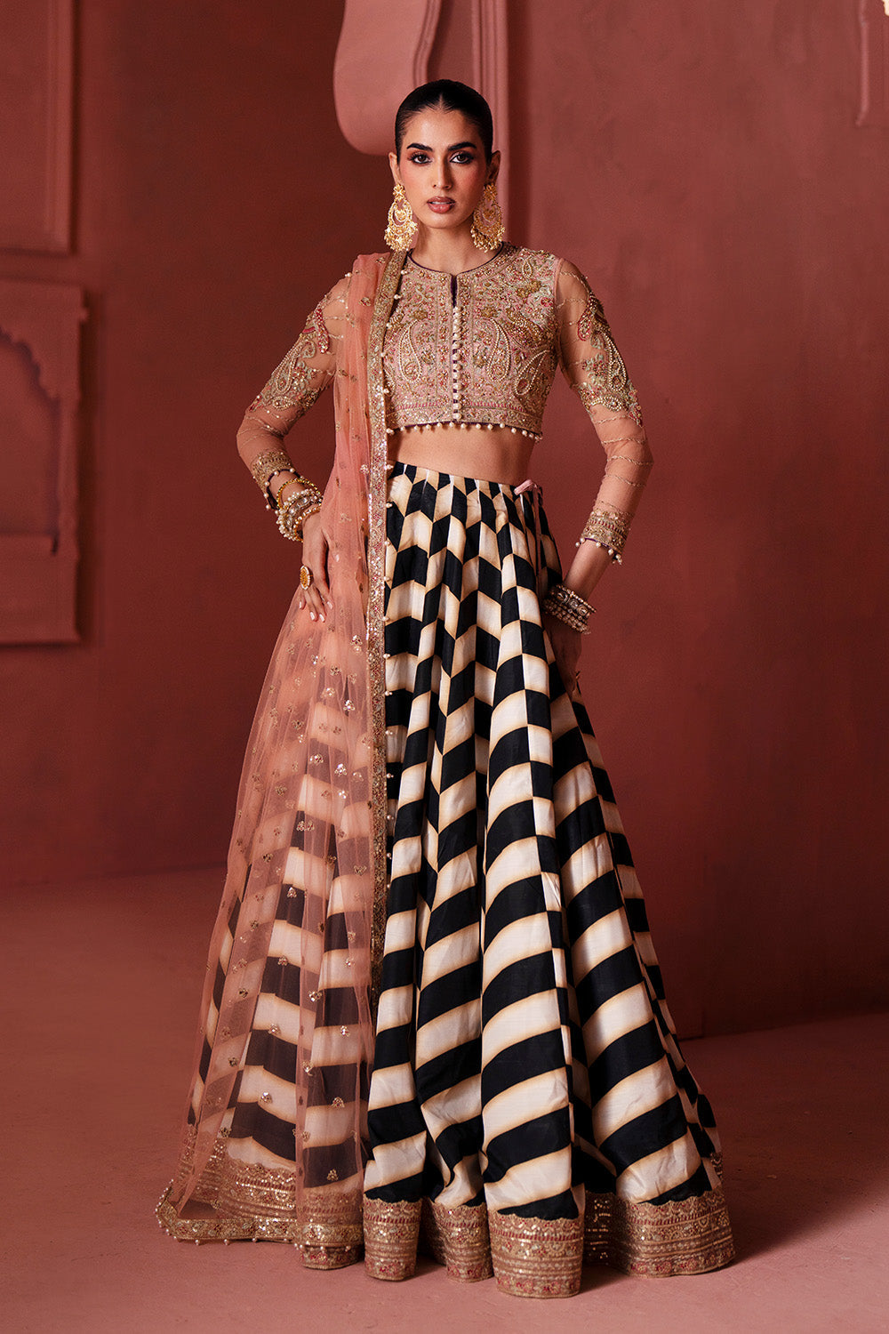 Maryum N Maria | Luxury Silk | QAWALI NIGHT - MSS5902 by Maryum N Maria - Designer Dress  - Type : Ladies Clothes - Available at Libayah - 100% Original 