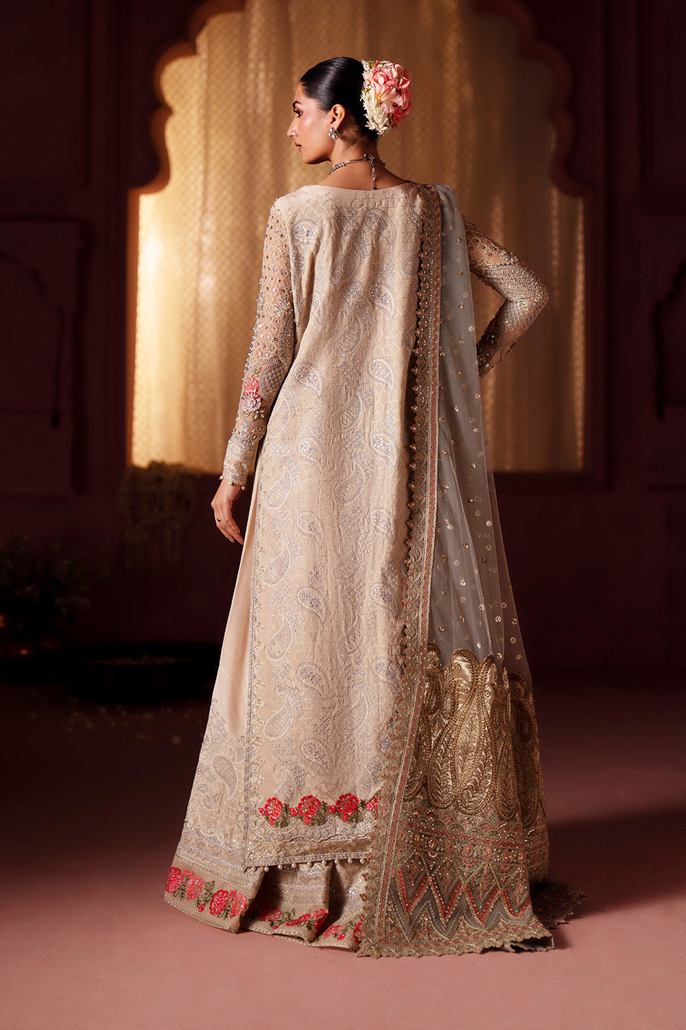 Maryum N Maria | Luxury Silk | ENGAGEMENT HUES - MSS5903 by Maryum N Maria - Designer Dress  - Type : Ladies Clothes - Available at Libayah - 100% Original 