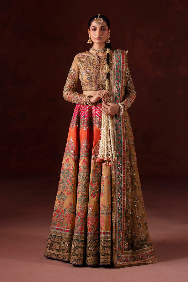 Maryum N Maria | Luxury Silk | RUNG DE BASANTI - MSS5904 by Maryum N Maria - Designer Dress  - Type : Ladies Clothes - Available at Libayah - 100% Original 