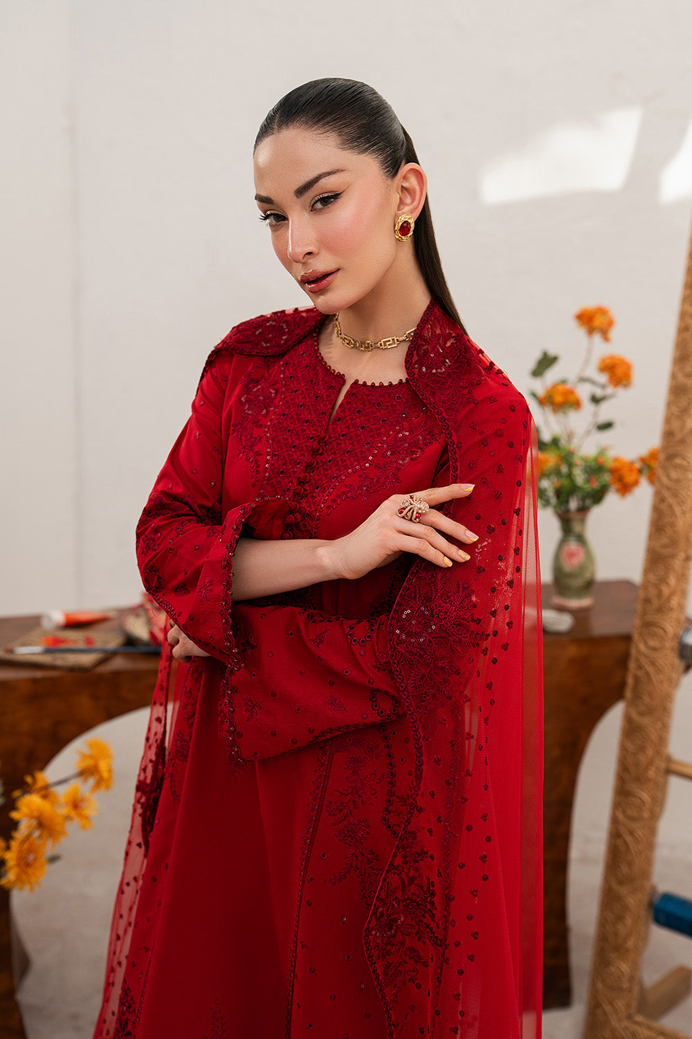 Maryum N Maria | The Eid Affair | ZAMZAM - MSS6366 by Maryum N Maria - Designer Dress  - Type : Ladies Clothes - Available at Libayah - 100% Original 