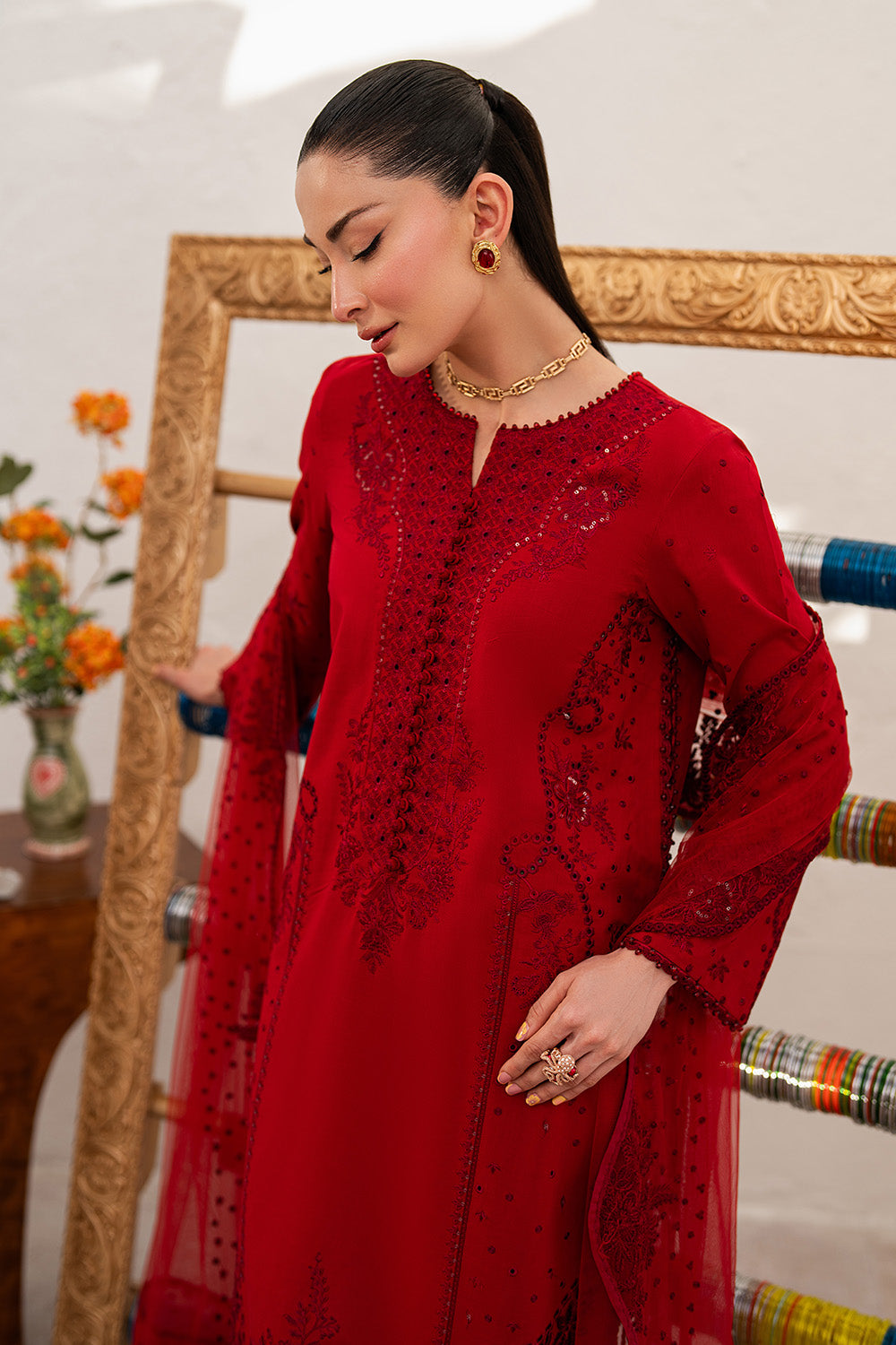 Maryum N Maria | The Eid Affair | ZAMZAM - MSS6366 by Maryum N Maria - Designer Dress  - Type : Ladies Clothes - Available at Libayah - 100% Original 