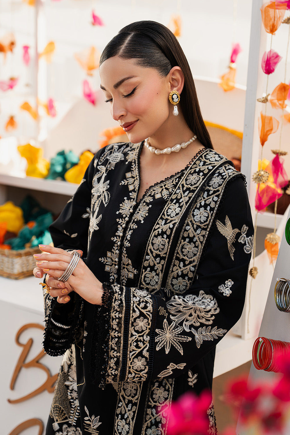 Maryum N Maria | The Eid Affair | RIMAS - MSS6367 by Maryum N Maria - Designer Dress  - Type : Ladies Clothes - Available at Libayah - 100% Original 