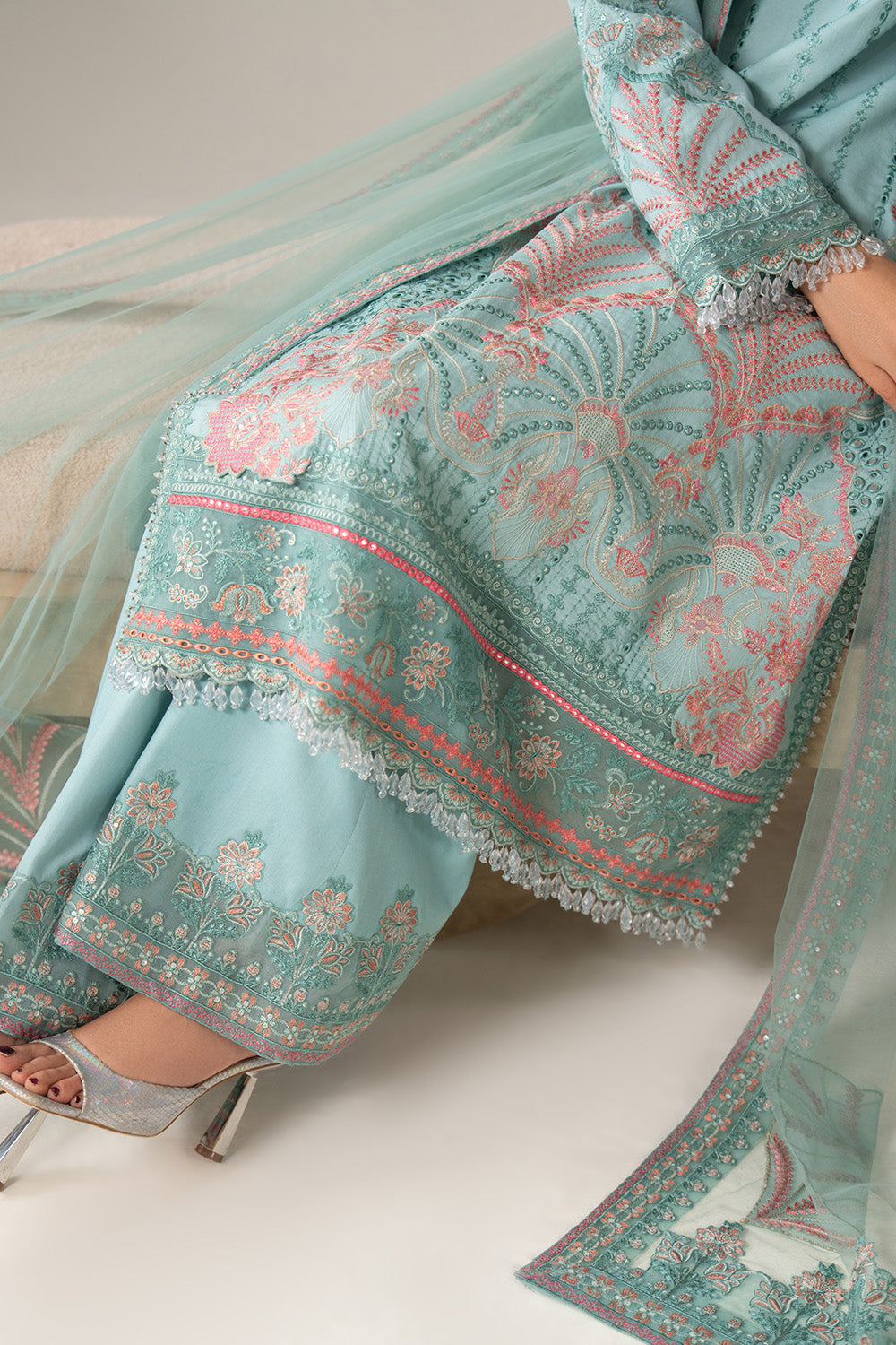 Maryum N Maria | The Eid Affair | BANIN - MSS6368 by Maryum N Maria - Designer Dress  - Type : Ladies Clothes - Available at Libayah - 100% Original 
